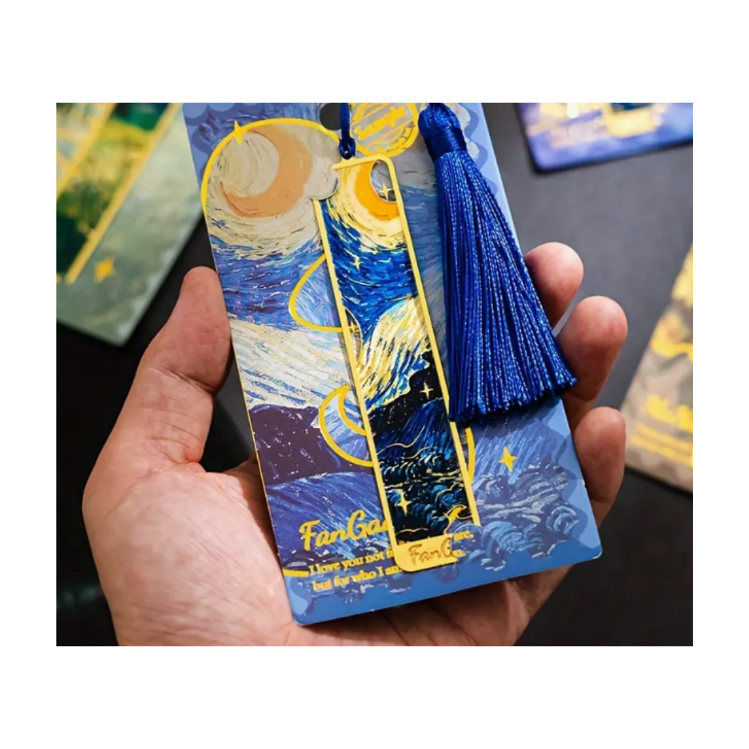 Marcador De Páginas Van Gogh Arte Metálico-2