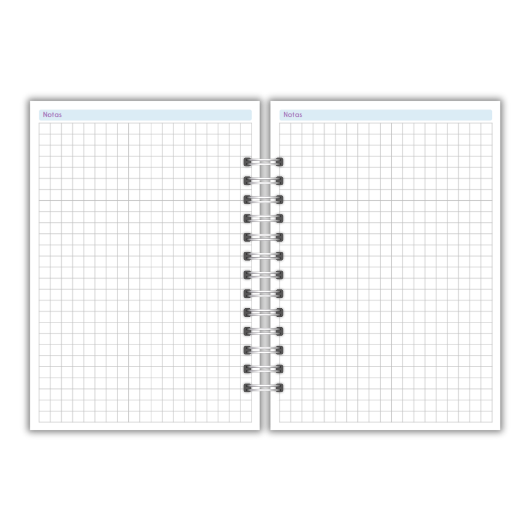Agenda Psicóloga Profesiones 100 hojas tamaño A5 Diseño 1-6