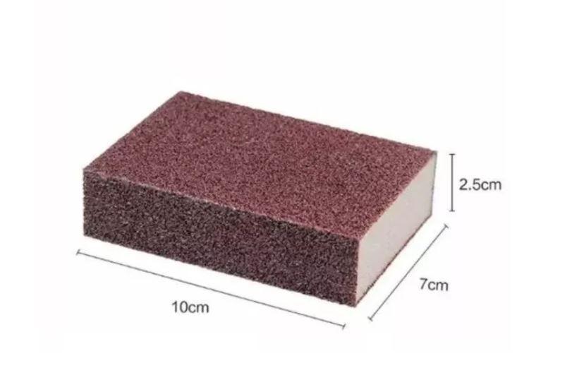 12 Esponja Genérica Mágico Doble Cara Espuma De Poliuretano-1