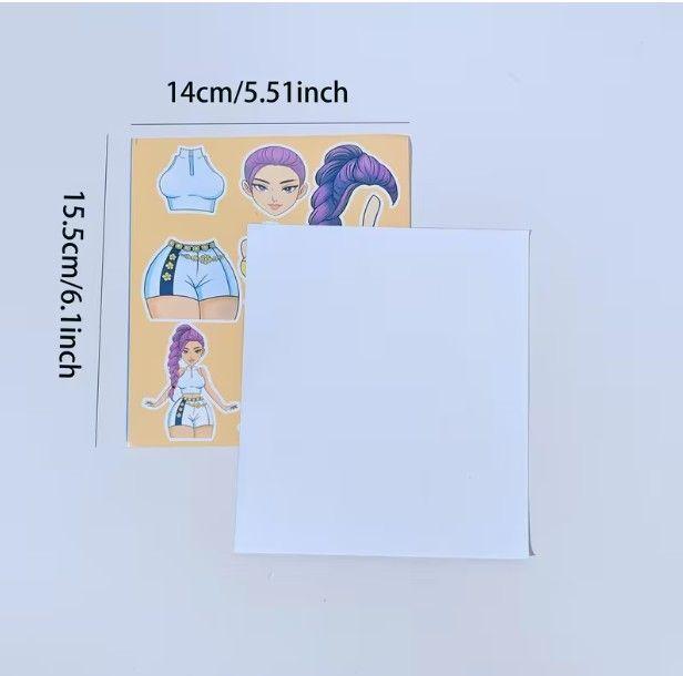 Stickers Demon Hunters Pegatinas Armarbles Guerreras K-pop-2