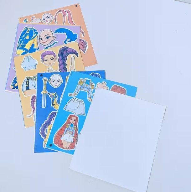 Stickers Demon Hunters Pegatinas Armarbles Guerreras K-pop-3