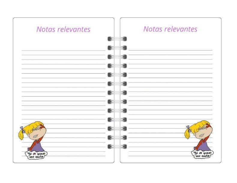 Agenda Angelica Pickles Rugrats 200 Pág Papeleria Kawai-3