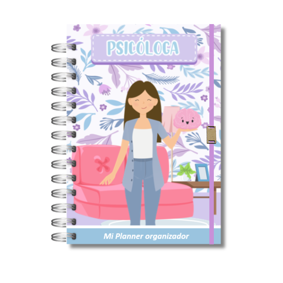 Agenda Psicóloga + Taza + Libreta Notas-1
