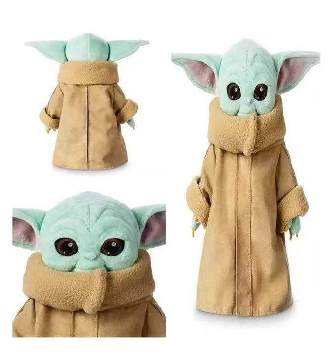Figura Bebé Yoda Star Wars Peluche 30cm Baby Yoda Grande-2