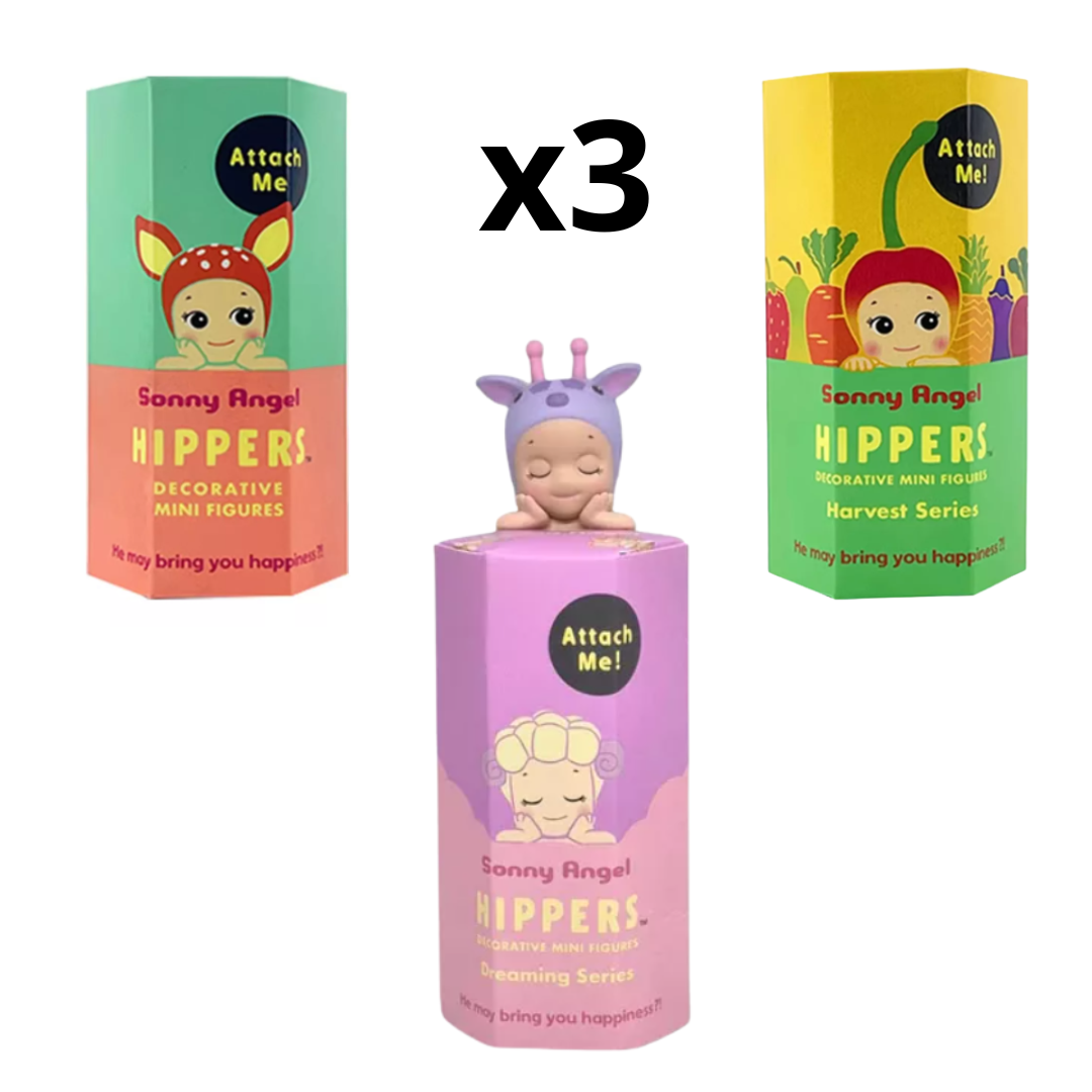 X3 Cajas Sorpresa Sonny Angel - Looking Back Series Cute-0