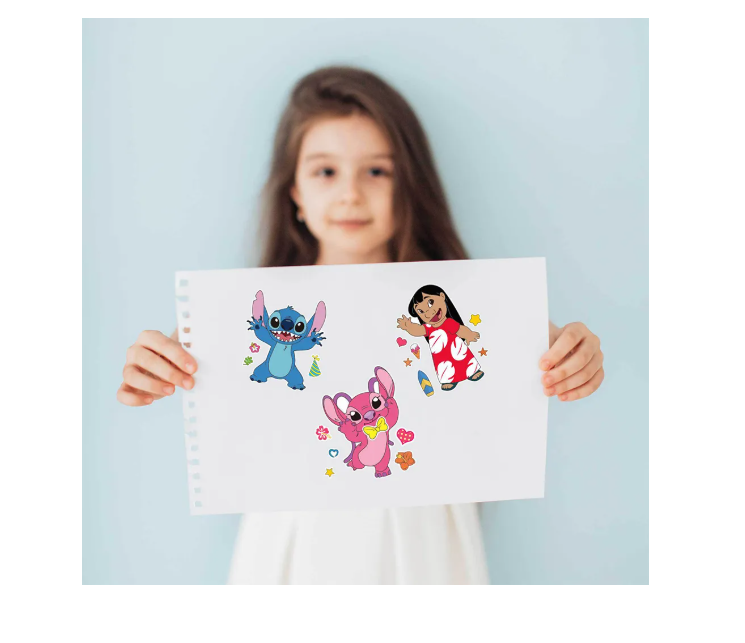 Stickers Lilo Y Stitch Pegatinas Armarbles Disney-3
