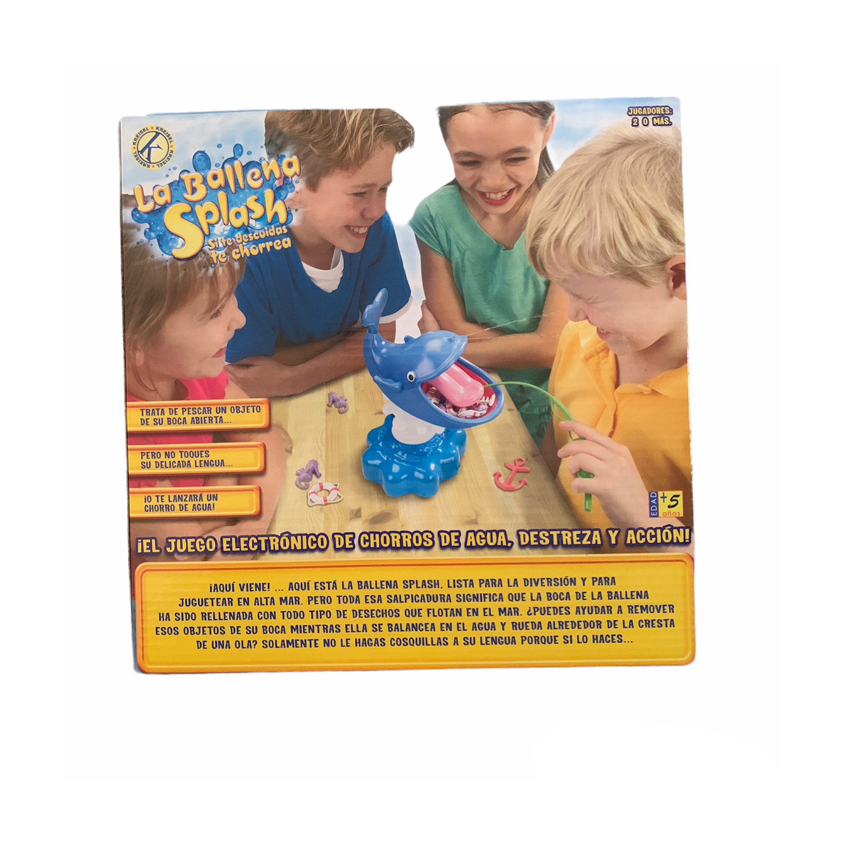 Juego de Mesa La Ballena Splash-2