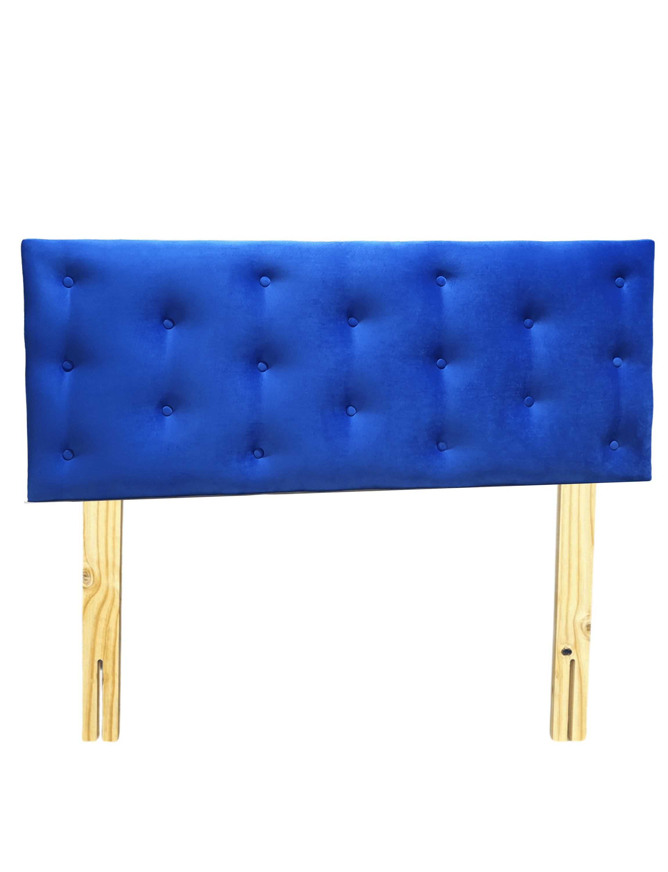 Respaldo 2 Plazas Azul Felpa Muebles Rimar-3