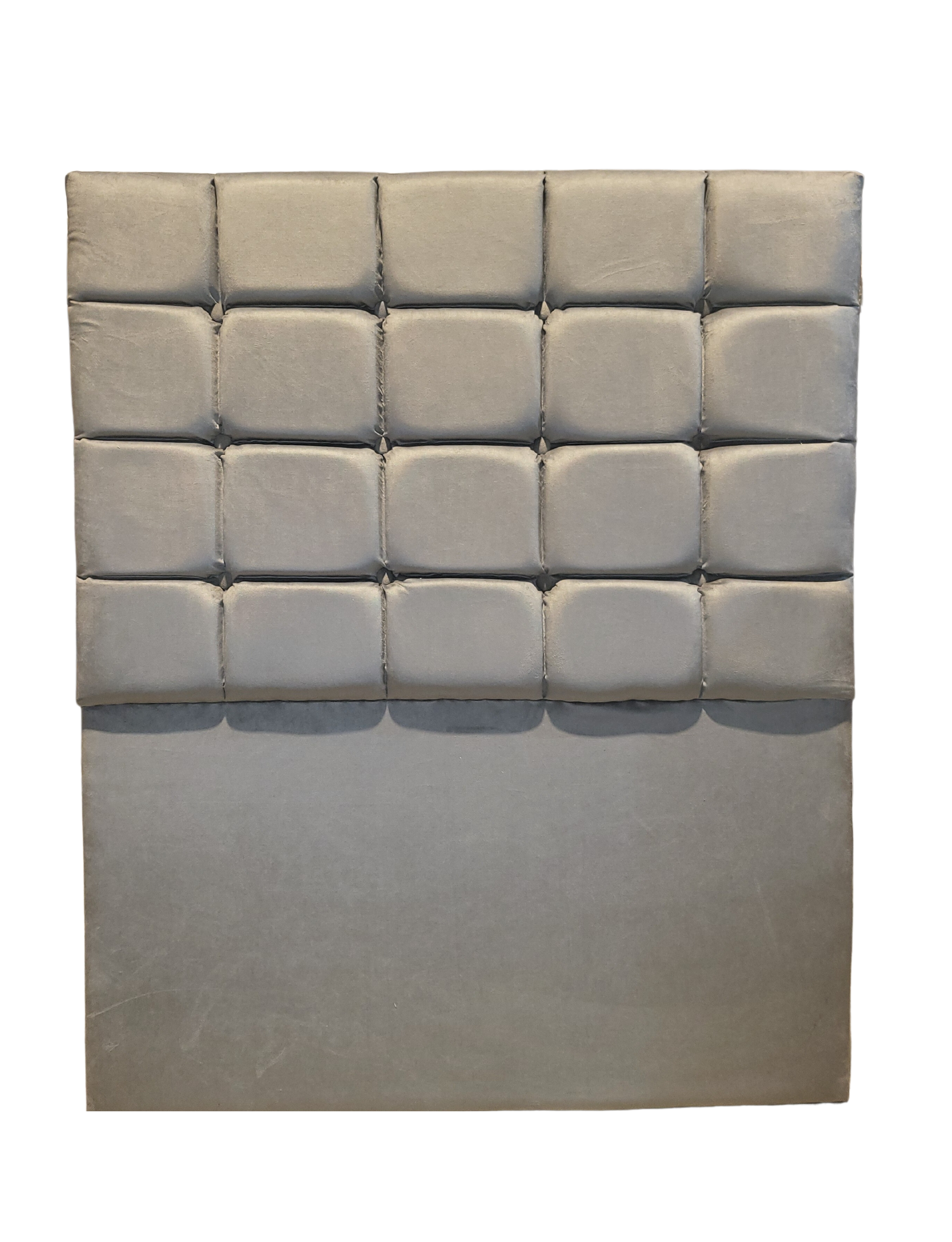 Respaldo 1 1/2 Gris Felpa a piso Muebles Rimar-3