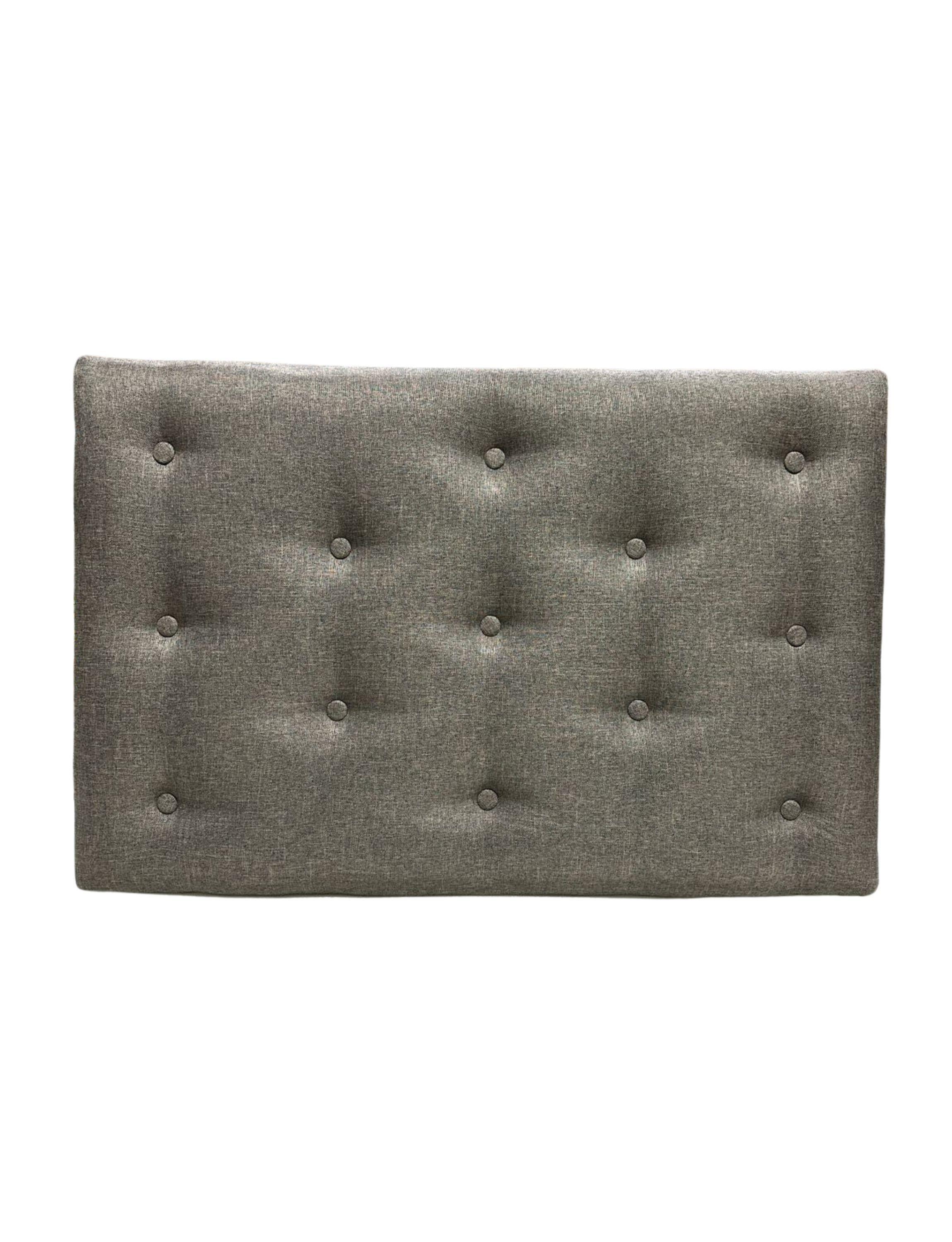 Respaldo 1 Plaza Gris Lino Muebles Rimar-5