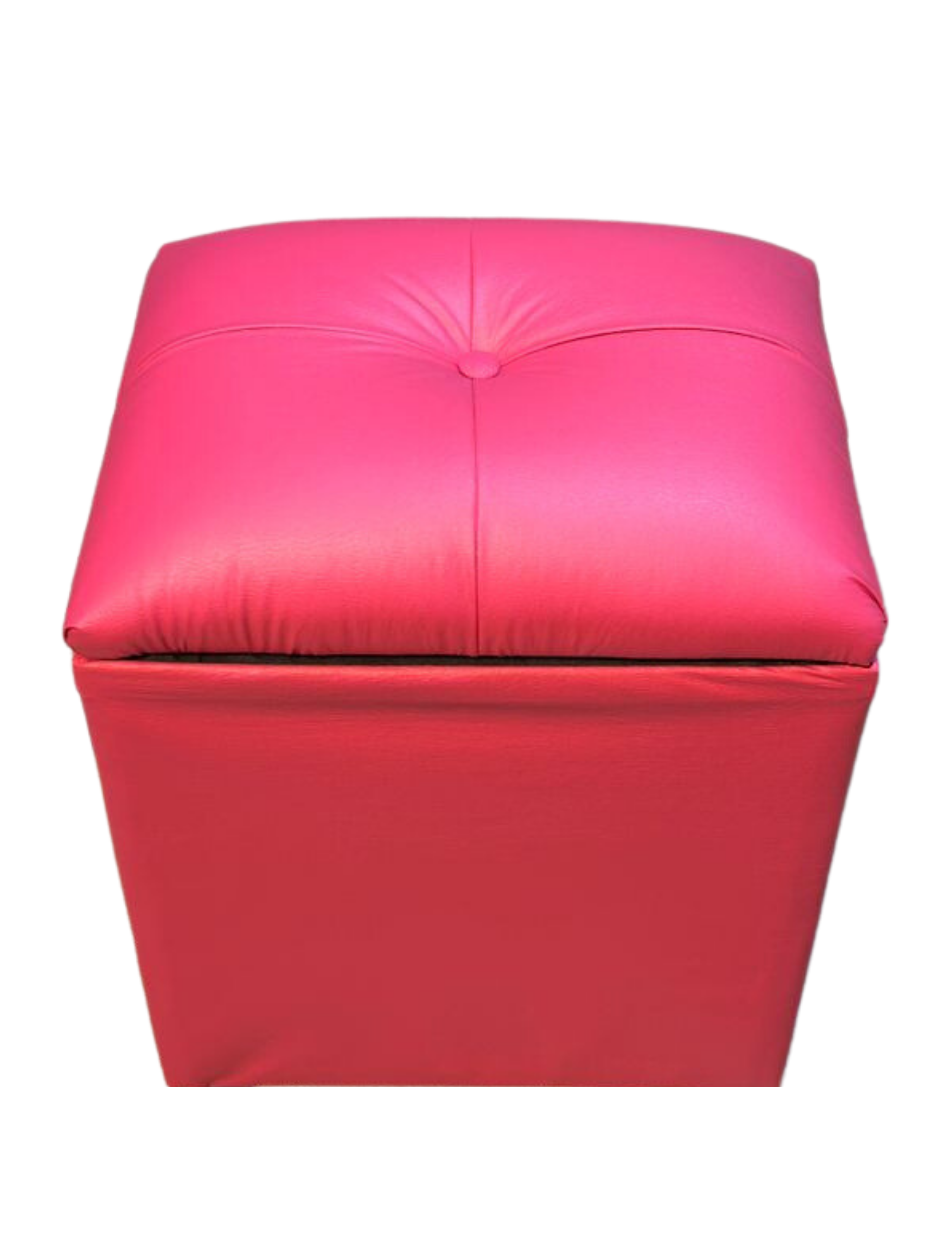 Pouf Baul Fucsia Eco Cuero 40x33x50 Rimar-3