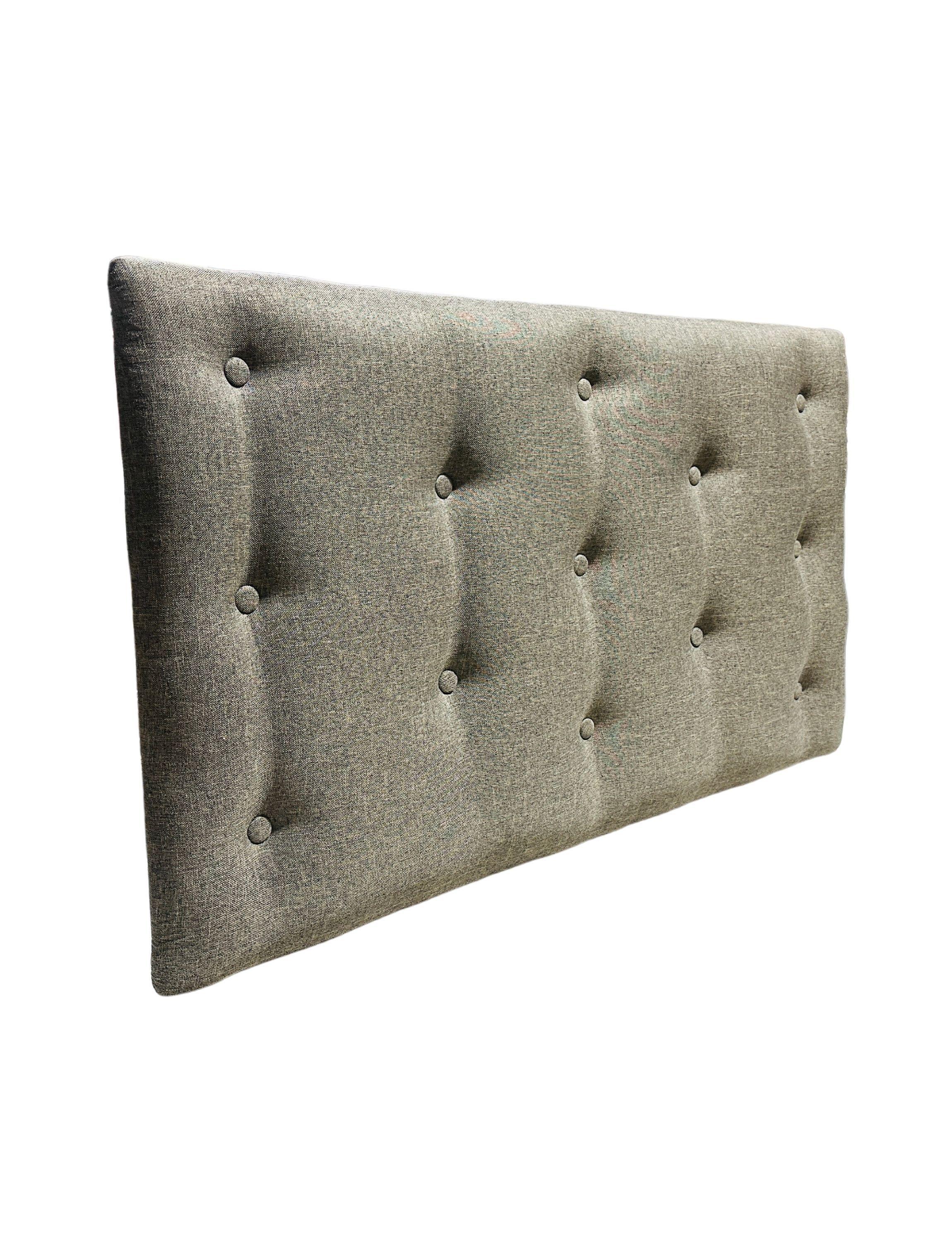 Respaldo 1.5 plazas Gris Lino Muebles Rimar-5