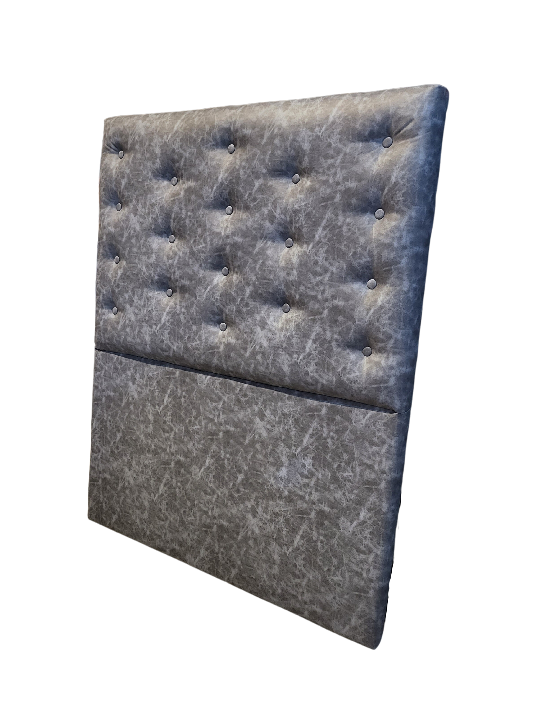 Respaldo 1 Plaza Gris Eco Cuero a piso Muebles Rim-3