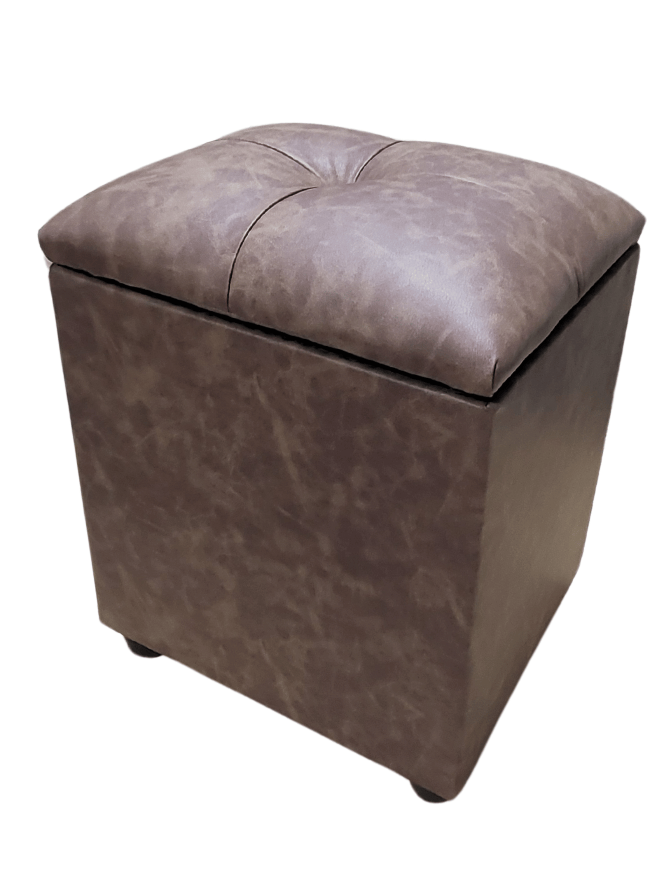 Pouf Baul Miel Eco Cuero 40x33x50 Rimar-3