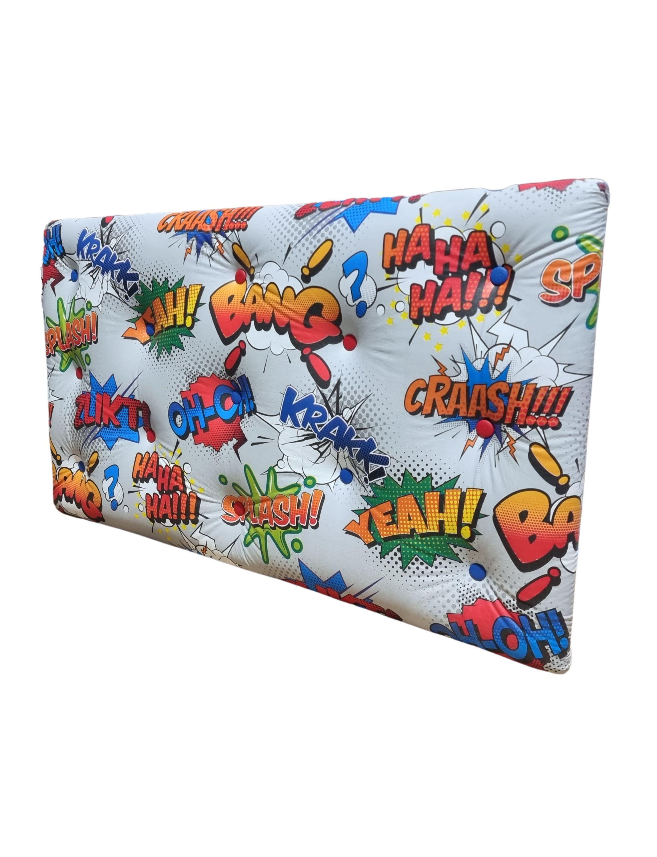 Respaldo 1.5 P Eco cuero Comic Yeah Muebles Rimar-2