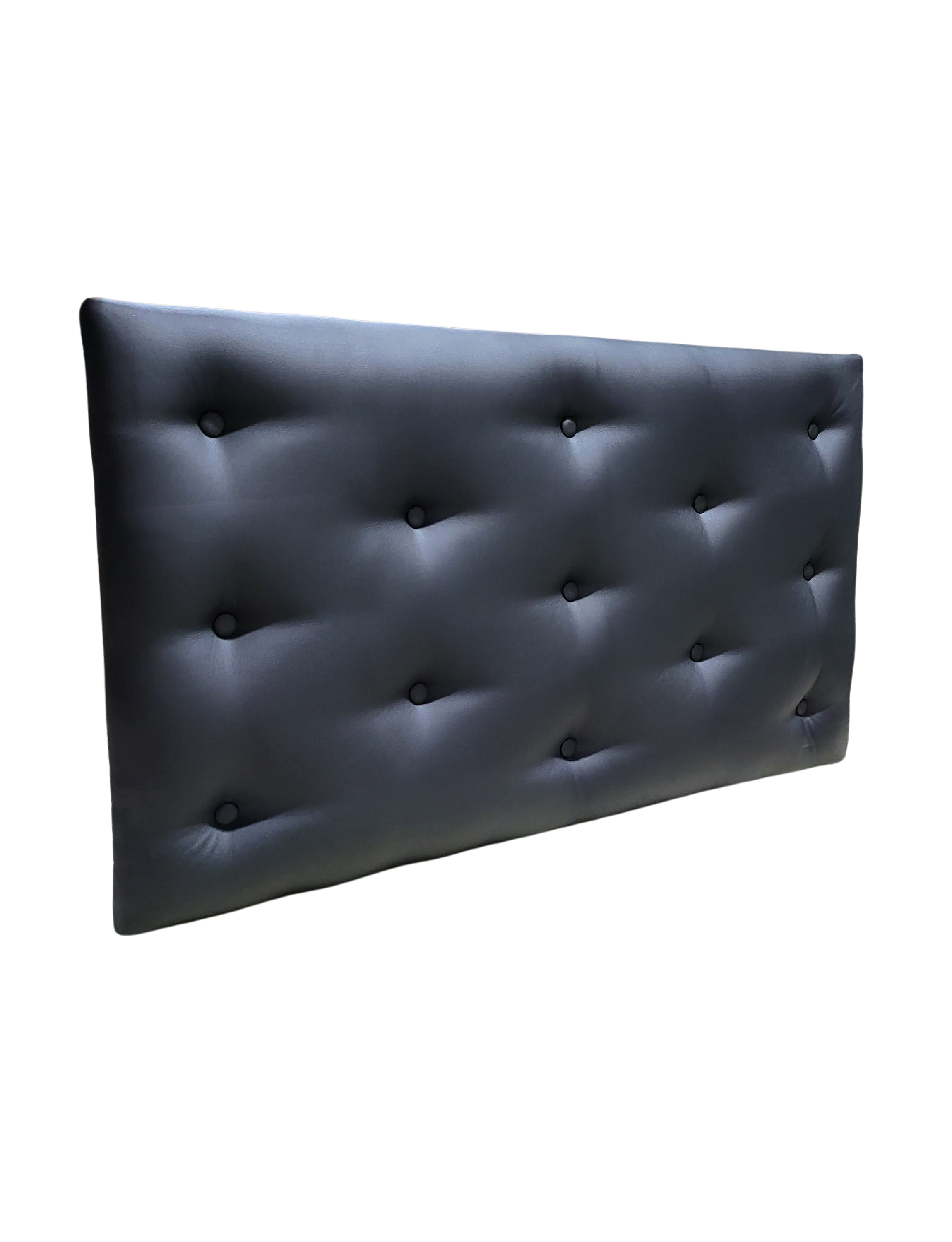 Respaldo 1.5 P Eco cuero Negro Muebles Rimar-2