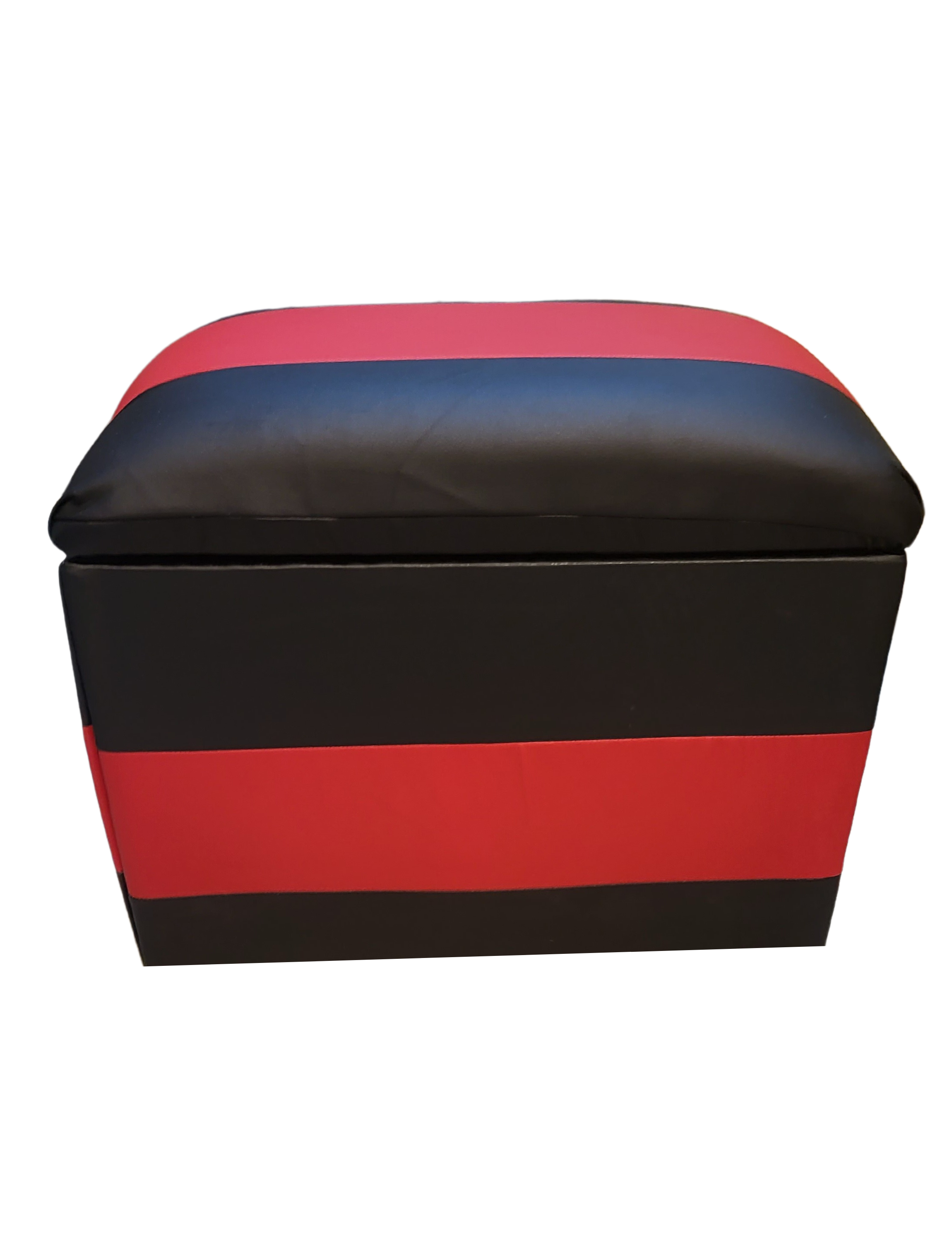 Banqueta Baul Bicolor Eco Cuero 60x35x50 Rimar-4