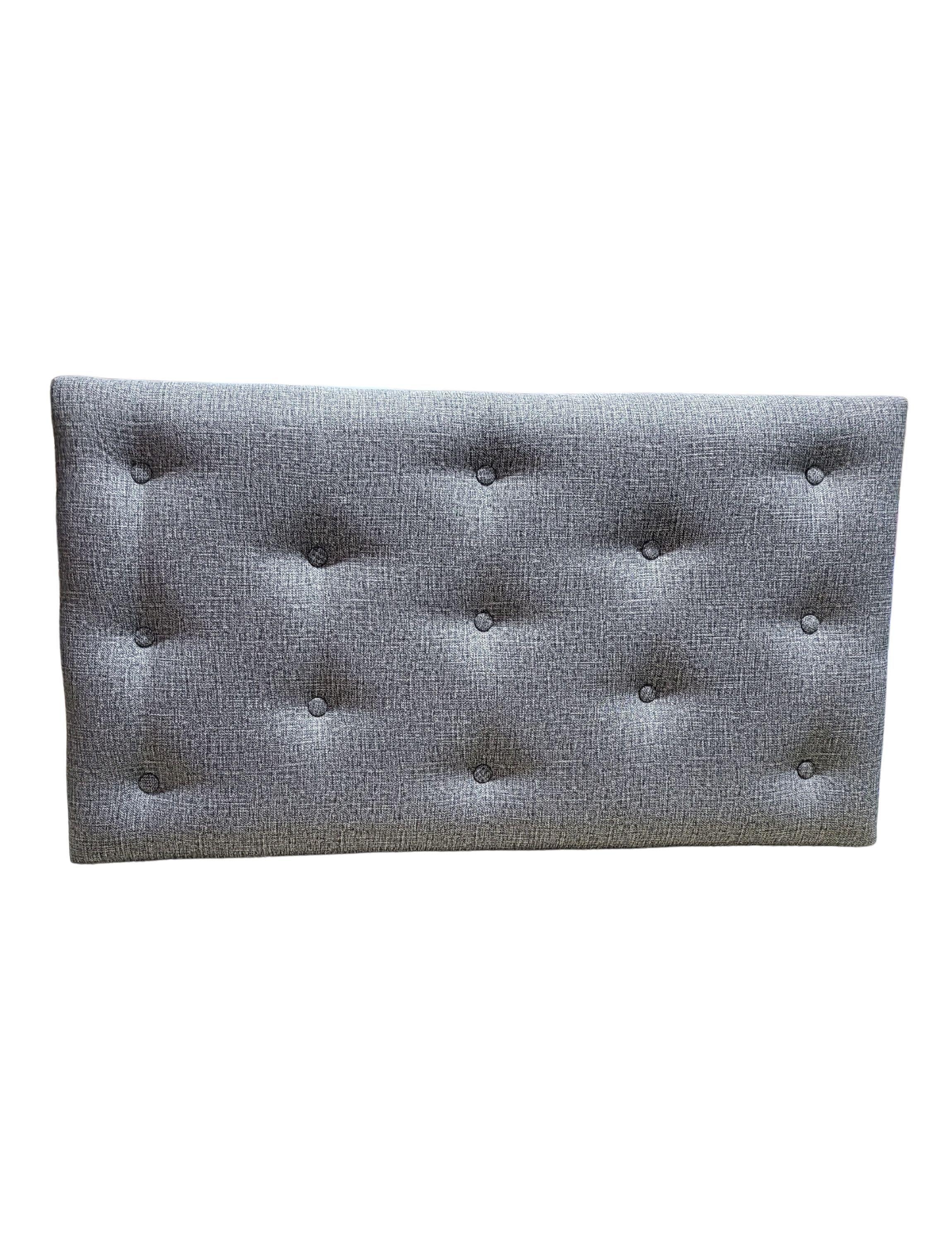 Respaldo 1.5 plazas Gris Jaspiado Cavancha Muebles Rimar-4