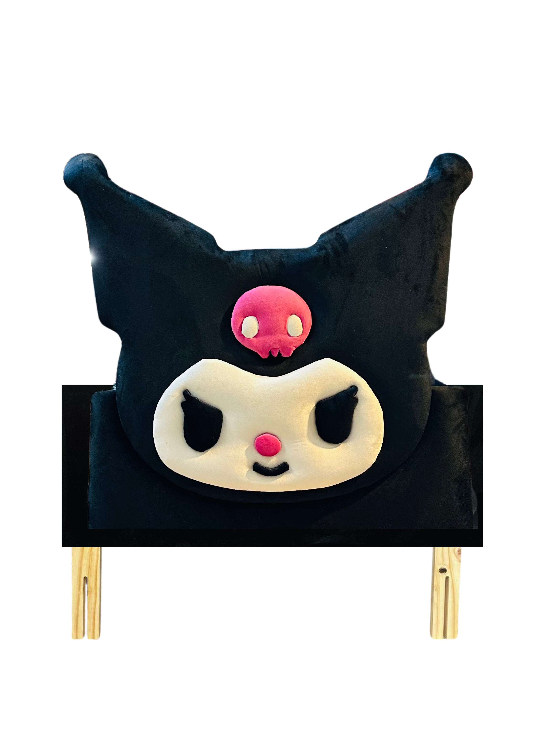 Respaldo de Diseño infaltil kuromi 1,5 plaza Rimar-1