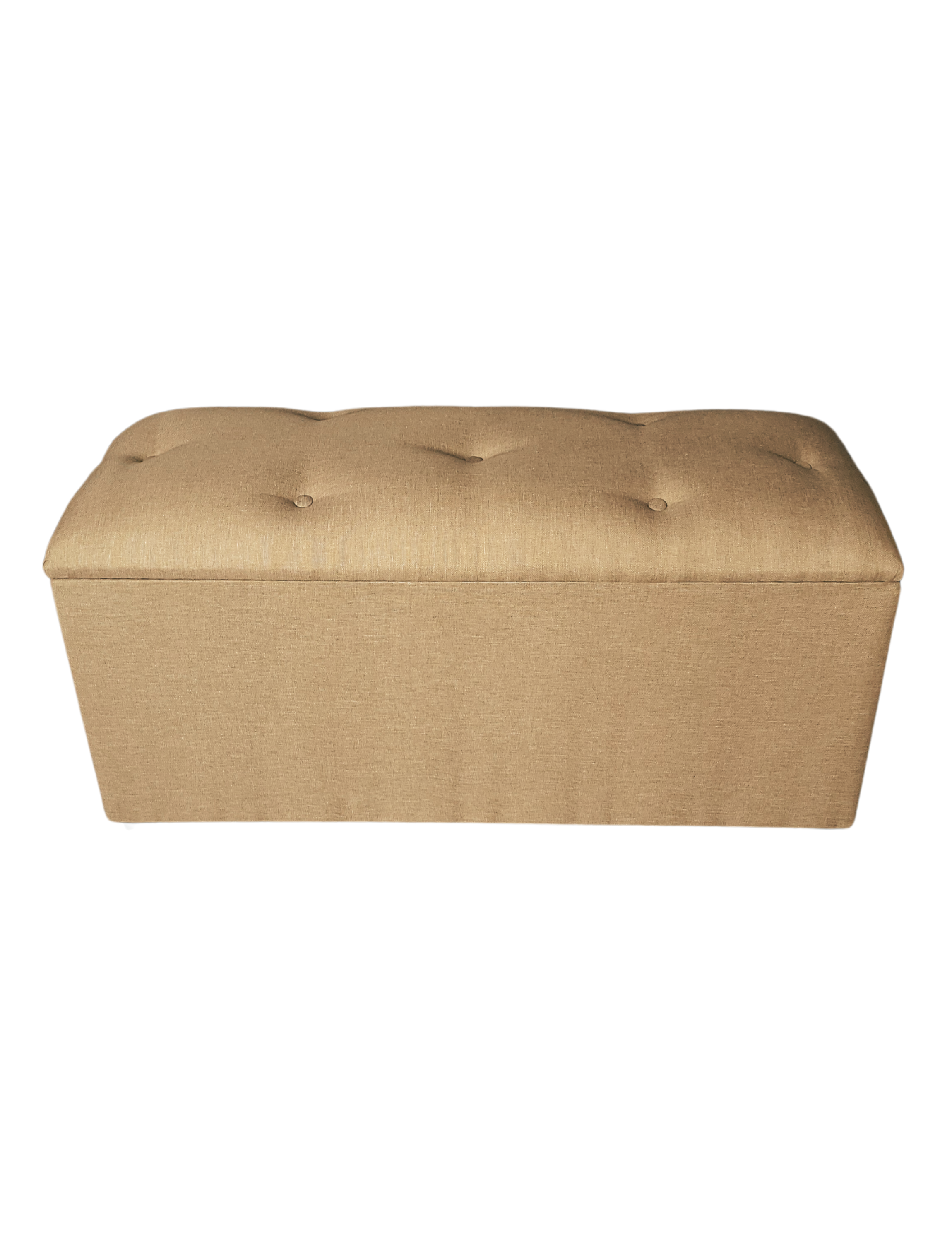 Baul Botone XL Beige Lino 105X40X50X40 Rimar-4
