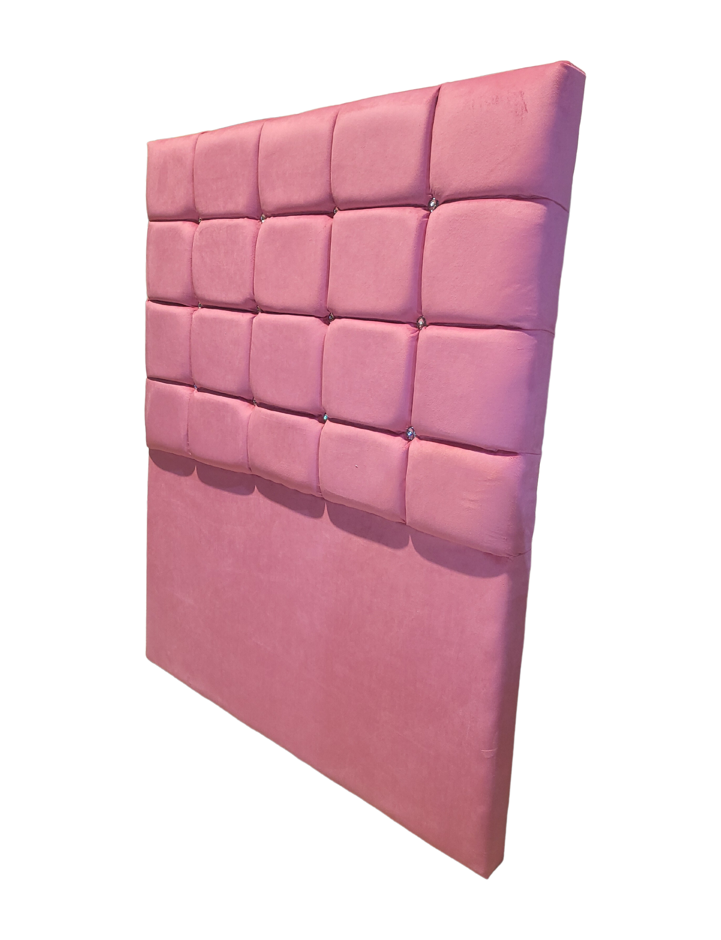 Respaldo 1 1/2 Rosado Felpa a piso Muebles Rimar-2