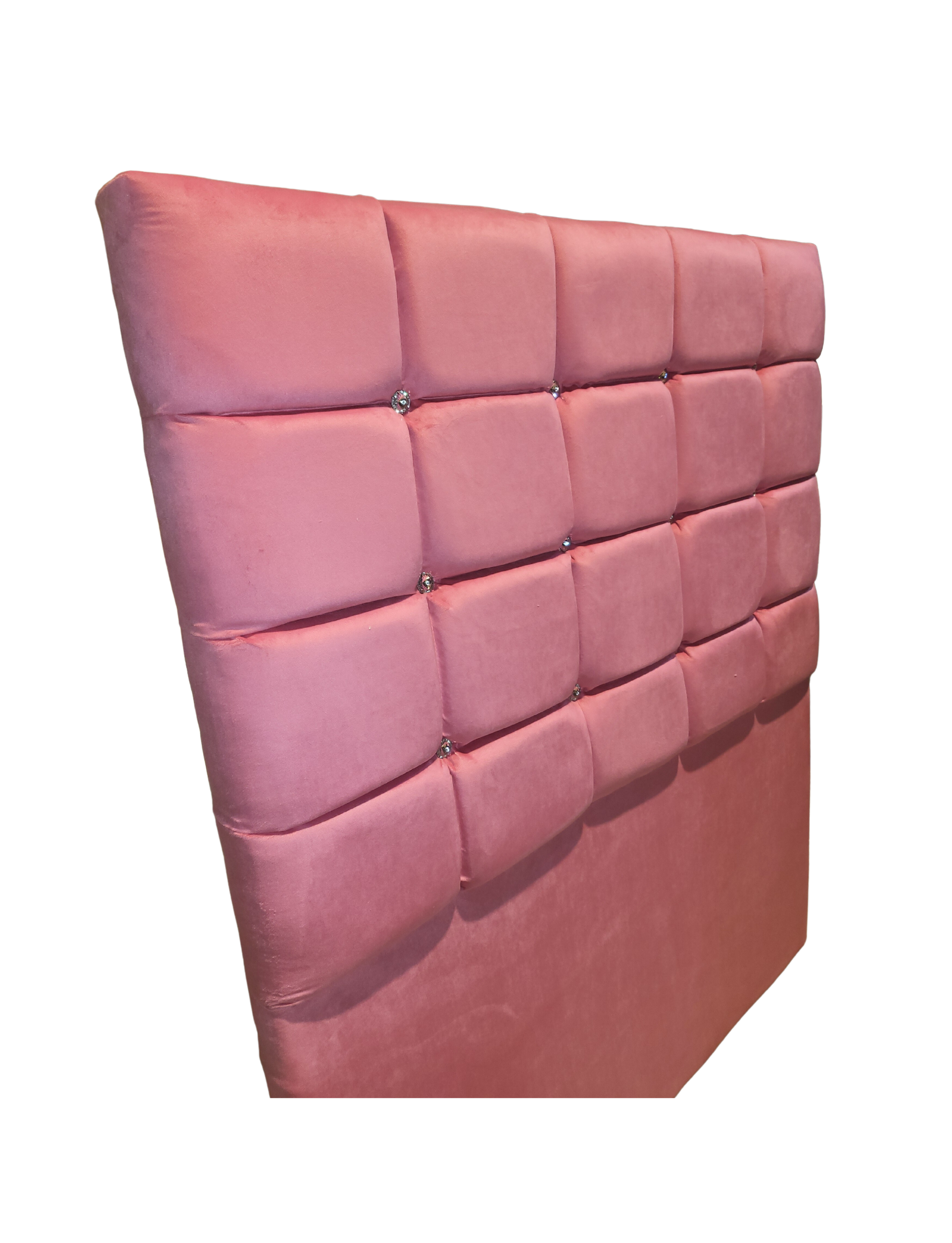 Respaldo 1 1/2 Rosado Felpa a piso Muebles Rimar-3