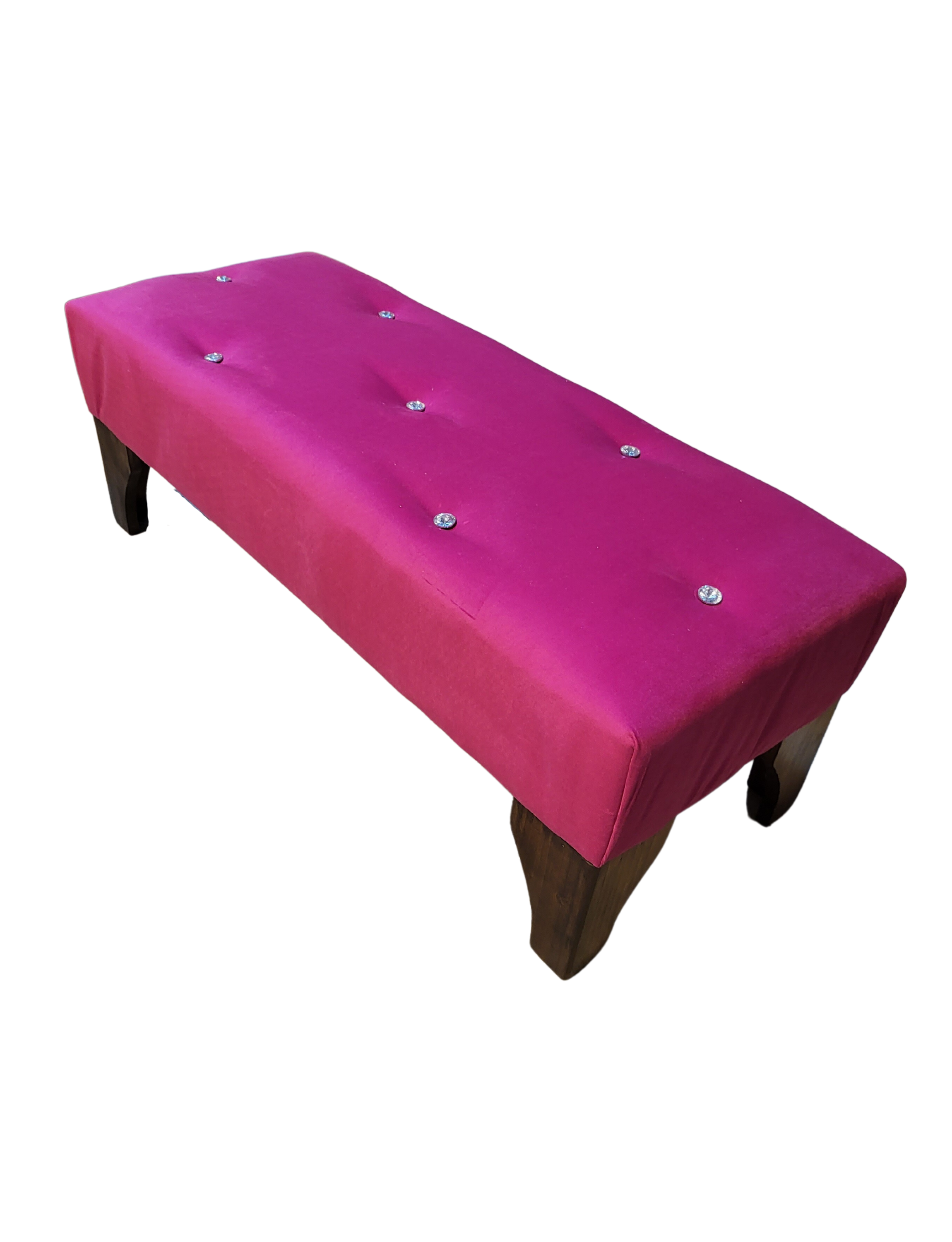 Banqueta Botone Fucsia 105x40x40 Muebles Rimar-2