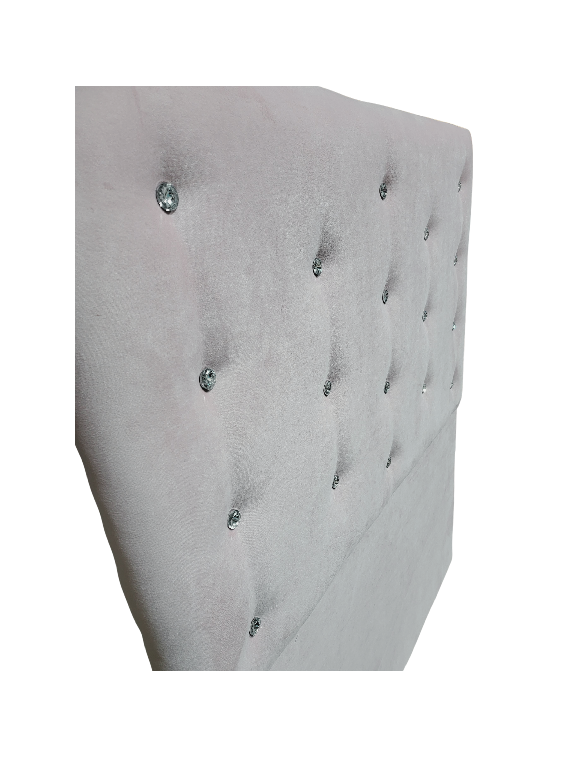 Respaldo 1 1/2 Felpa Botón Diamante a piso Muebles Rimar-4