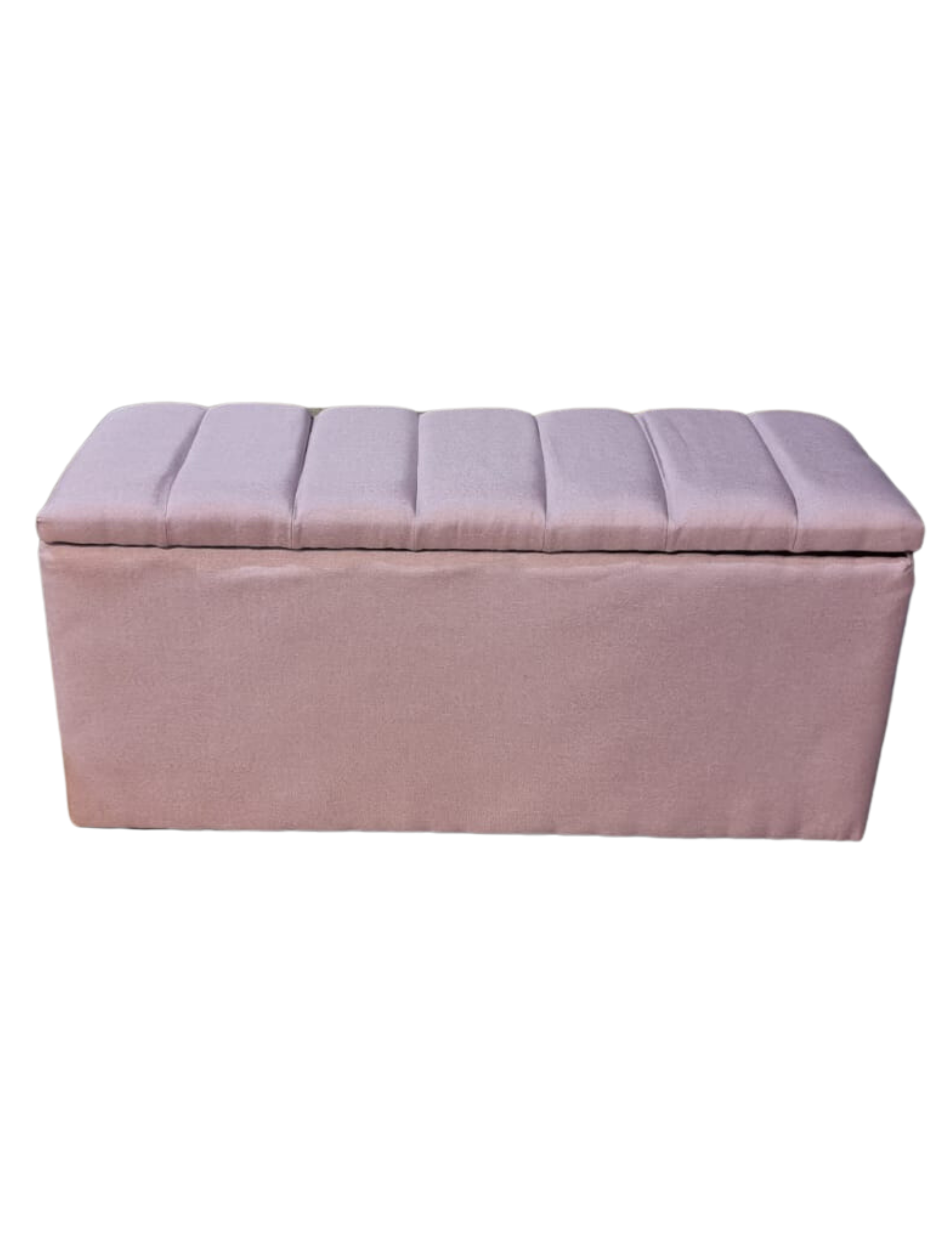 Banqueta Baul Tubular Palo Rosa Lino Rimar-4