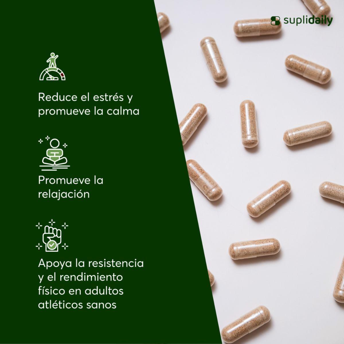 PACK X3 Ashwagandha Premium 450 Mg 135 Porciones Suplidaily-5