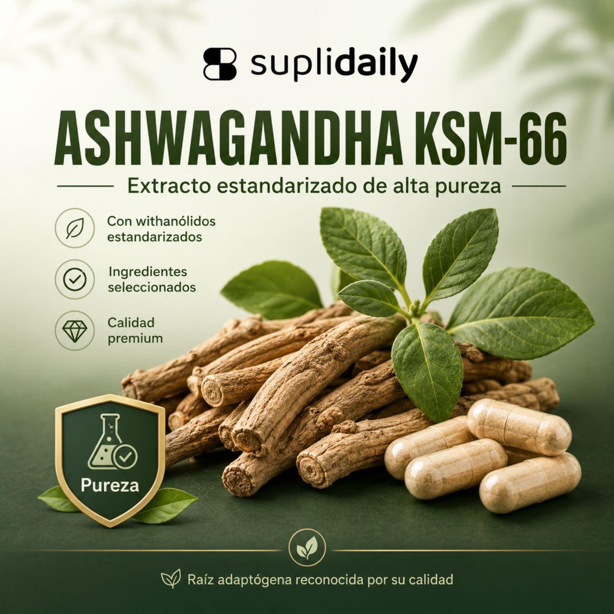 PACK X3 Ashwagandha Premium 450 Mg 135 Porciones Suplidaily-3