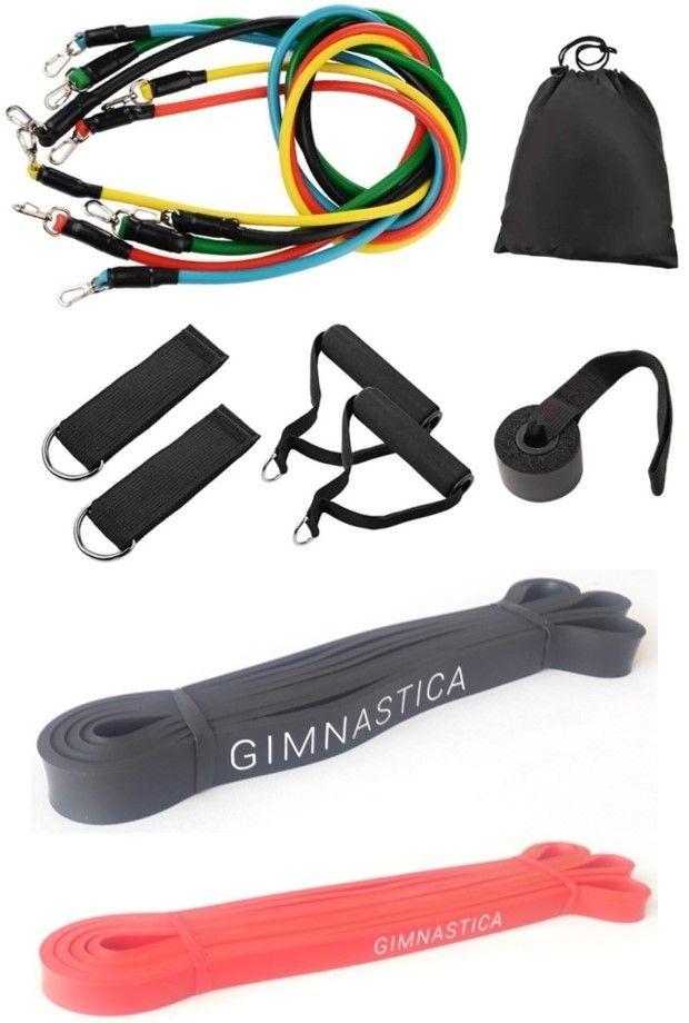 Pack completo de tubos + bandas elásticas Gimnastica-0