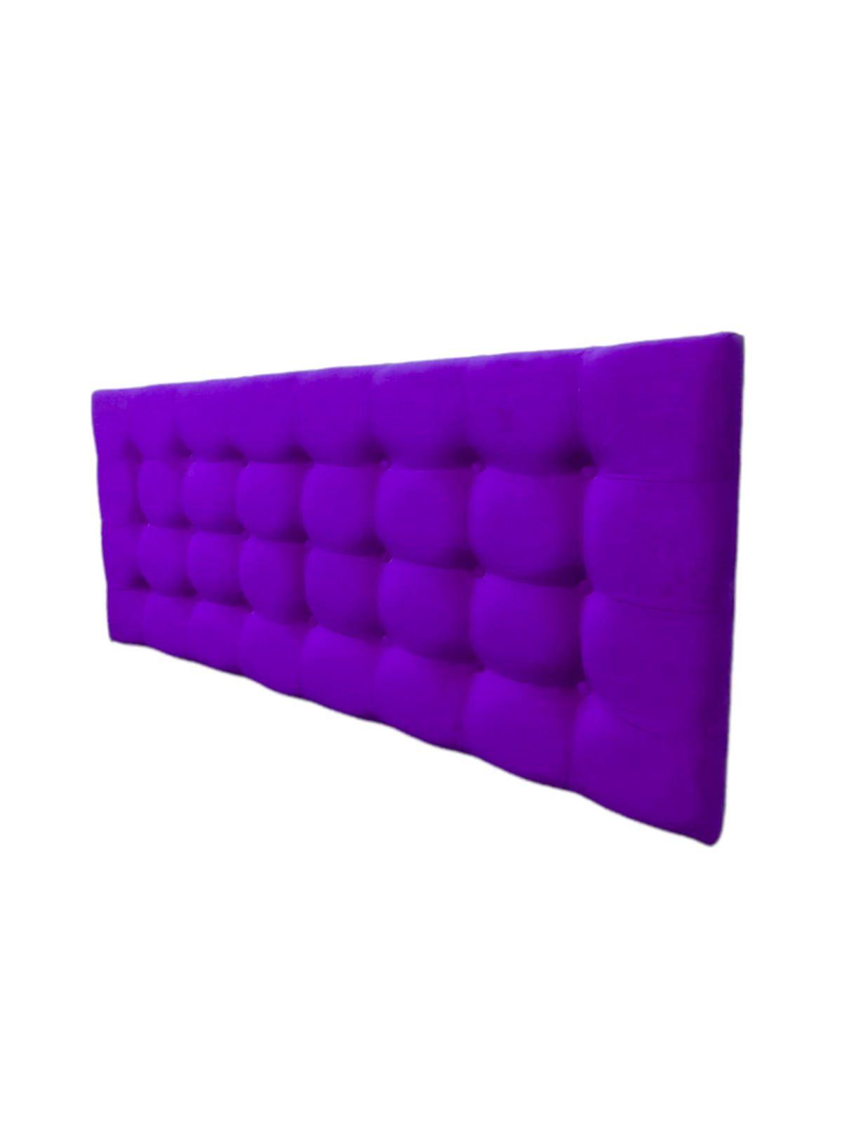 Respaldo De Cama  2 Plazas botones y costuras-2