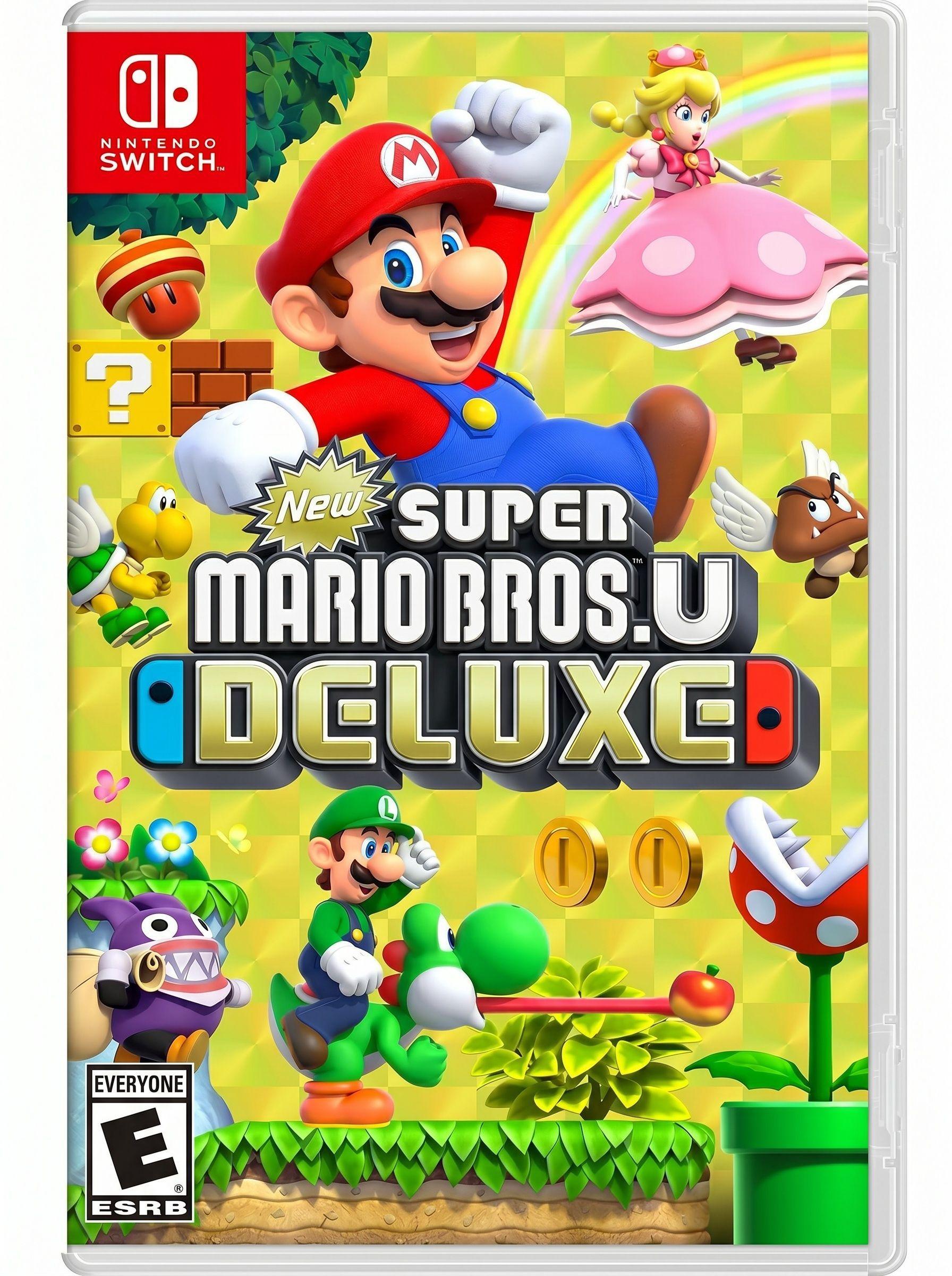 New Super Mario Bros U Deluxe Nintendo Switch-0