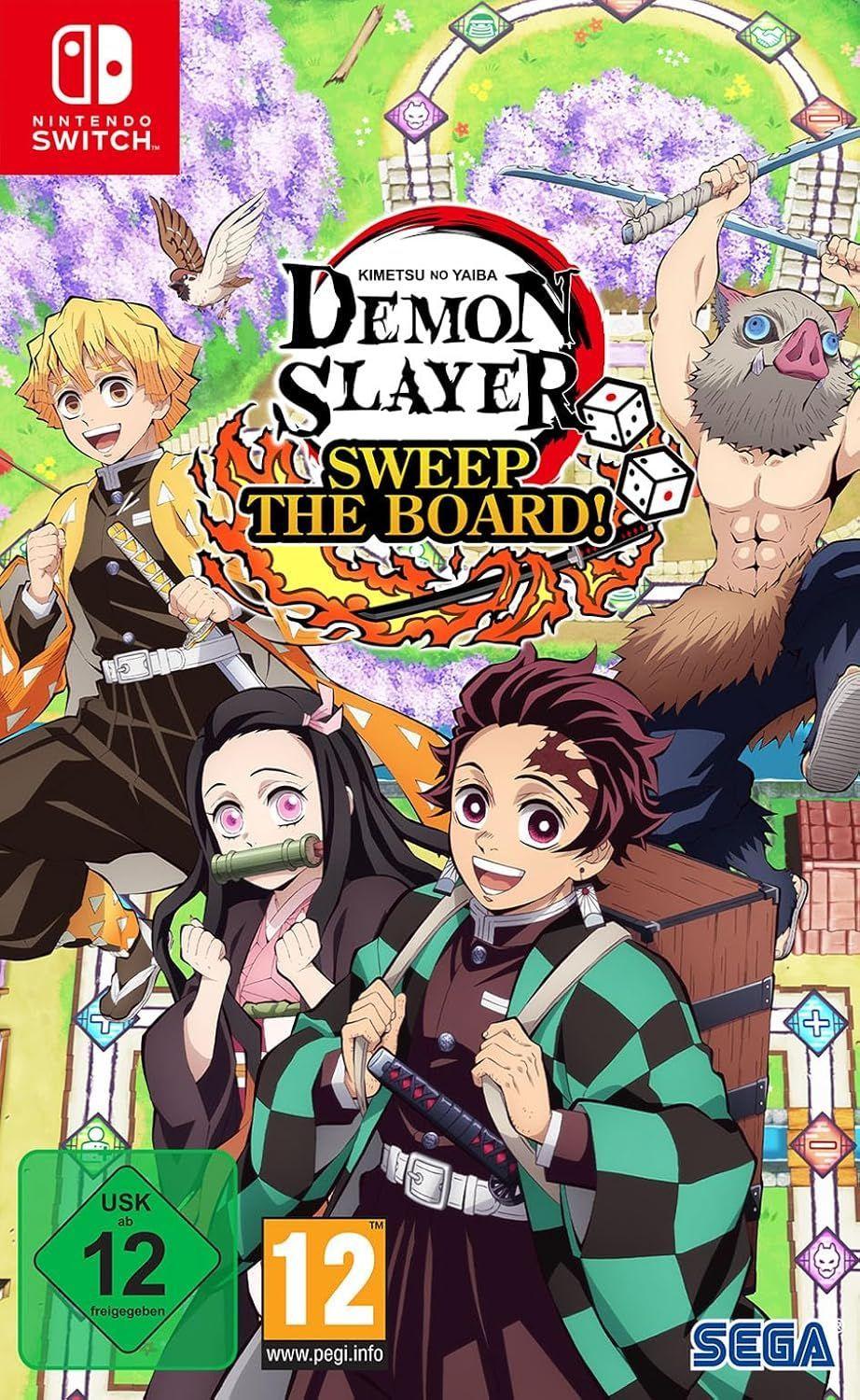 Demon Slayer Kimetsu no Yaiba Sweep the Board Nintendo Switch-0