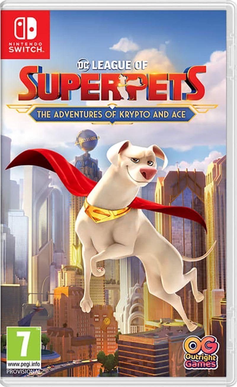 DC league of super pets the adventures of krypto and ace Nintendo switch-0