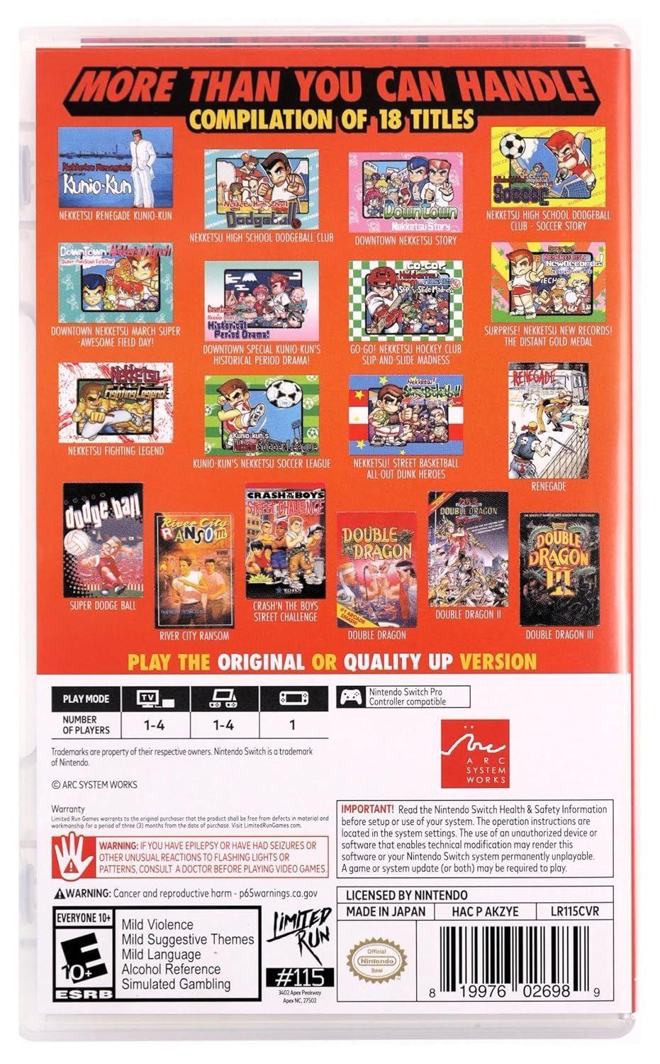 Double Dragon Kunio Kun Retro Brawler Bundle-1