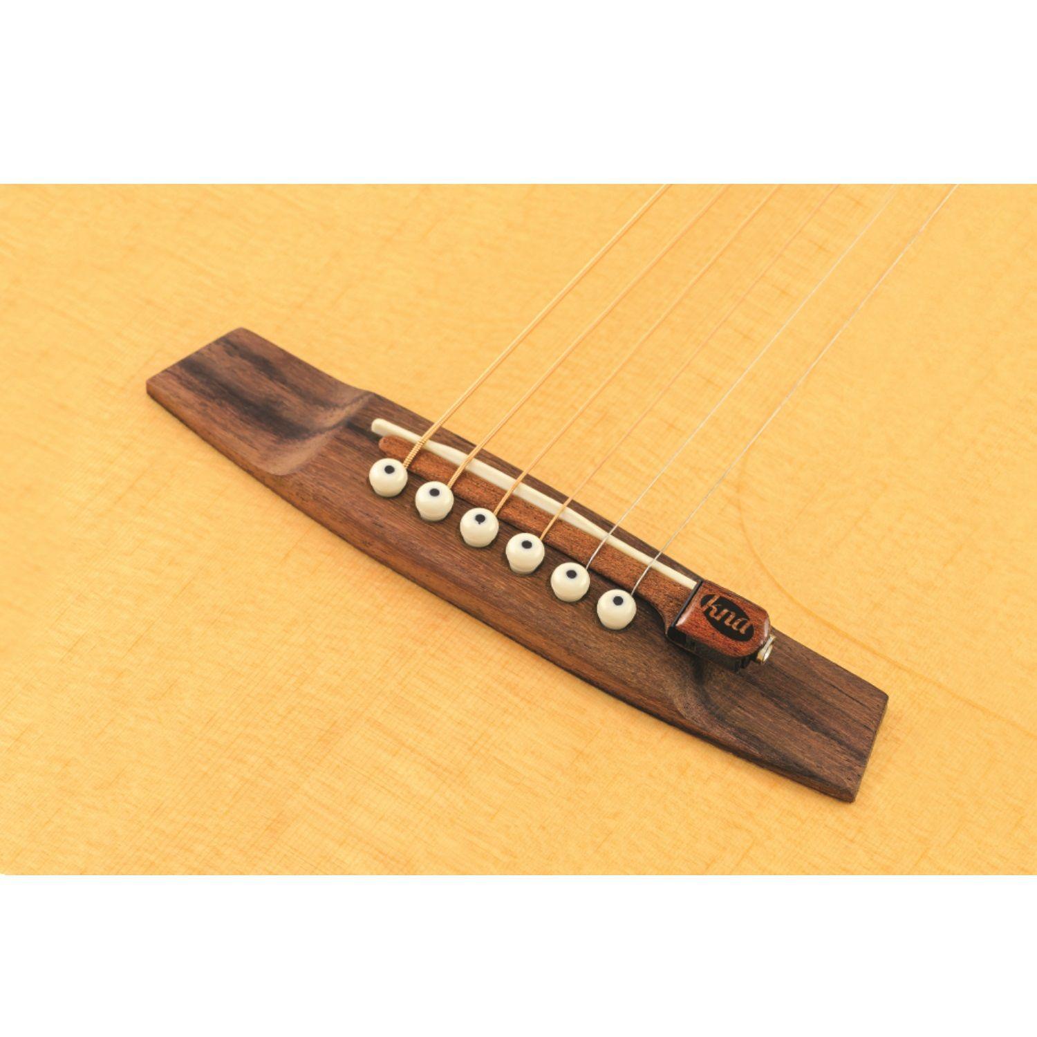 Pastilla KNA SG-1 piezoeléctrico pata guitarra acústica cuerda metálica-4