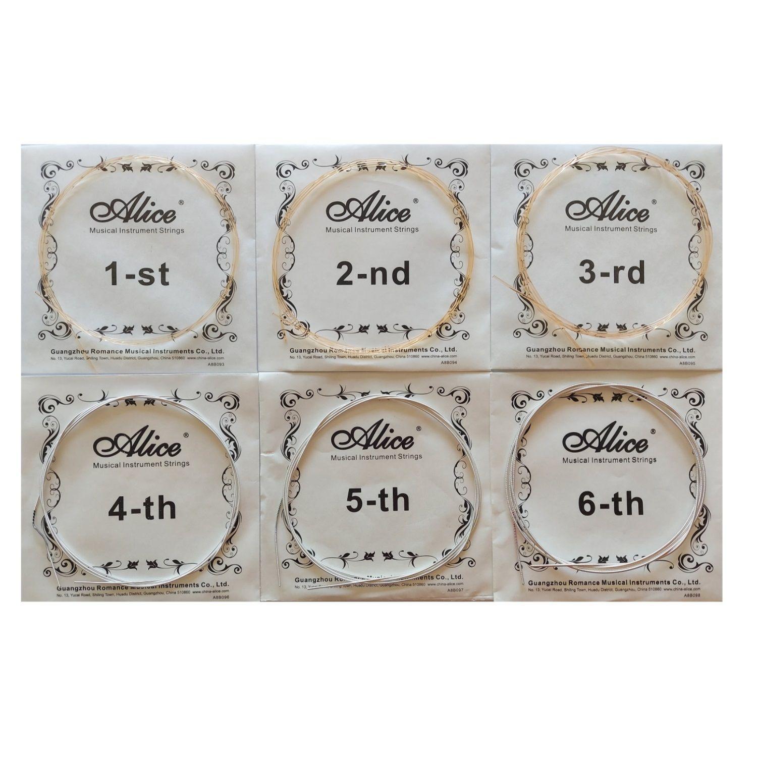 Cuerdas Alice AWR19 H Nylon Cobre Plata Concierto-2