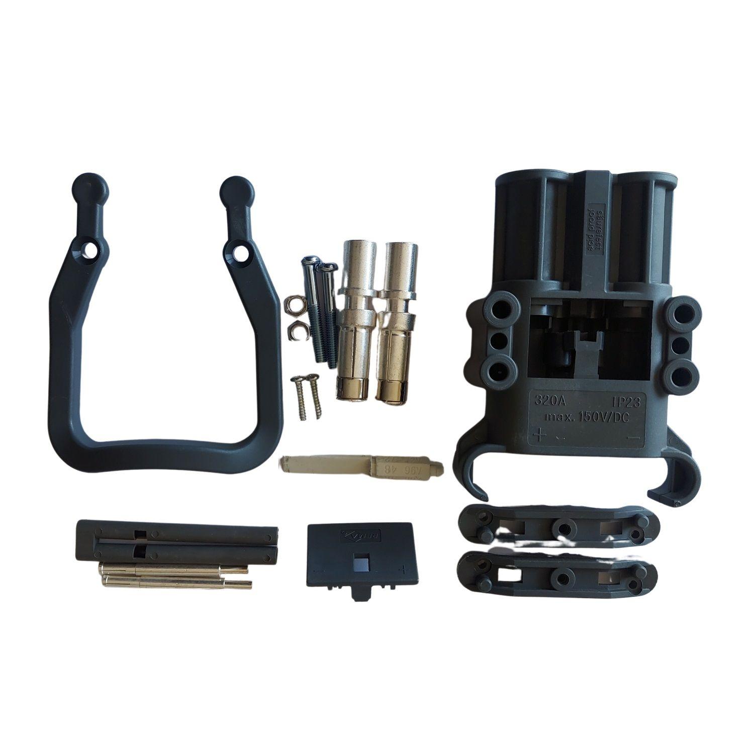 Enchufe SMH DIN320 320A Hembra Con Manilla-2