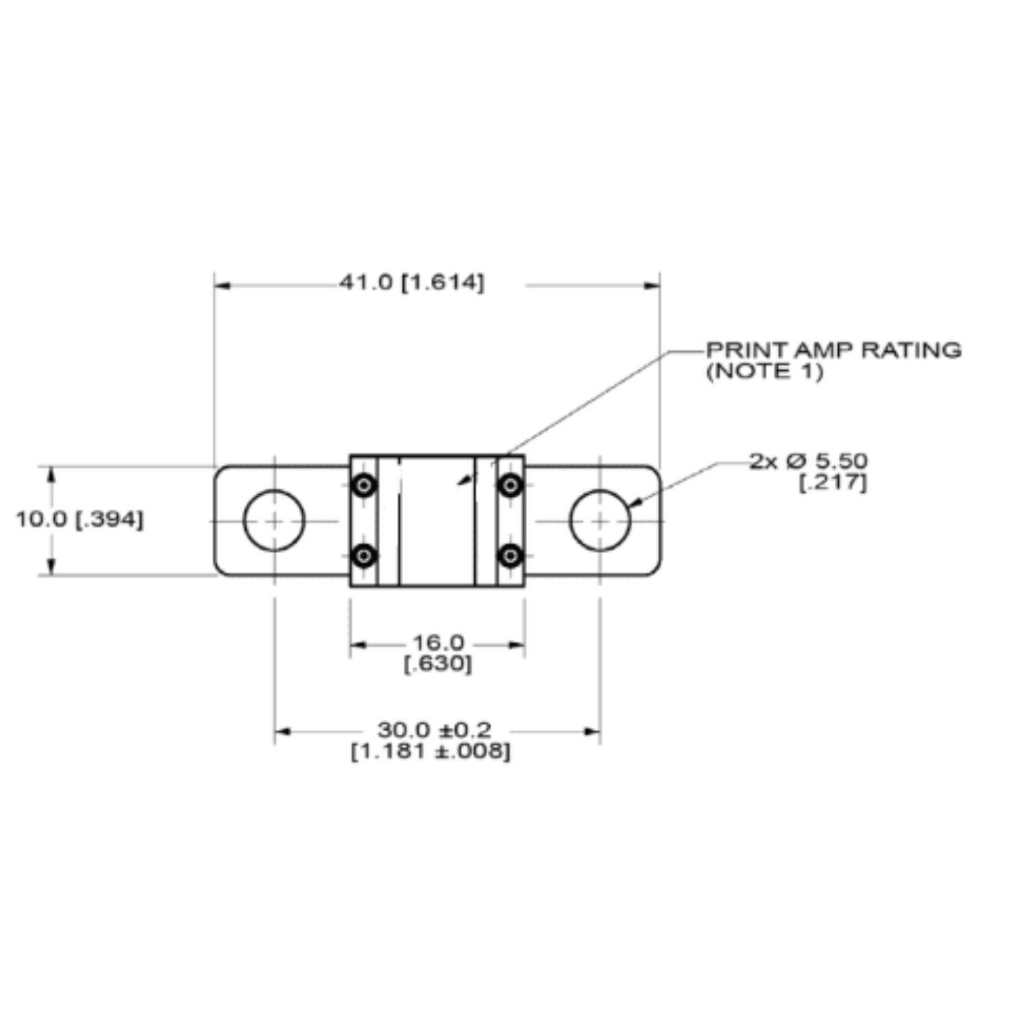 Fusible Midi 58V 125A Para Inversor Y Baterías En 48v-4