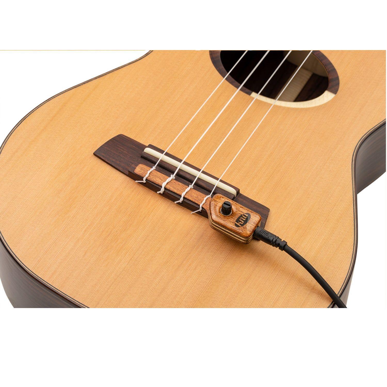 Pastilla KNA UK-2 piezoeléctrico para ukulele con control de volumen-2