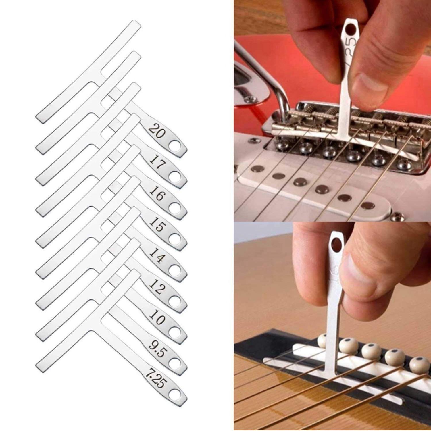 Kit De 5 Herramientas Para Luthier De Guitarra Y Bajo-2