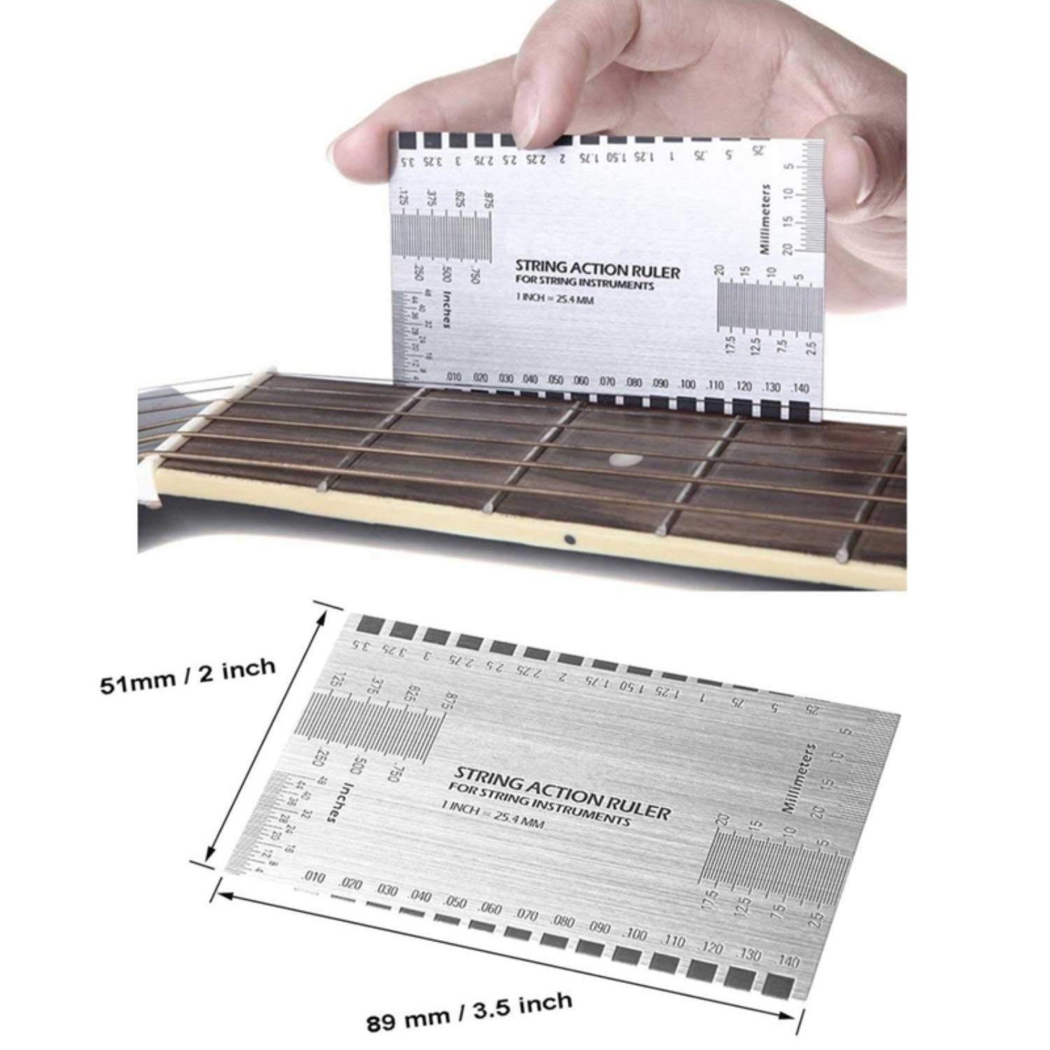 Kit De 5 Herramientas Para Luthier De Guitarra Y Bajo-3