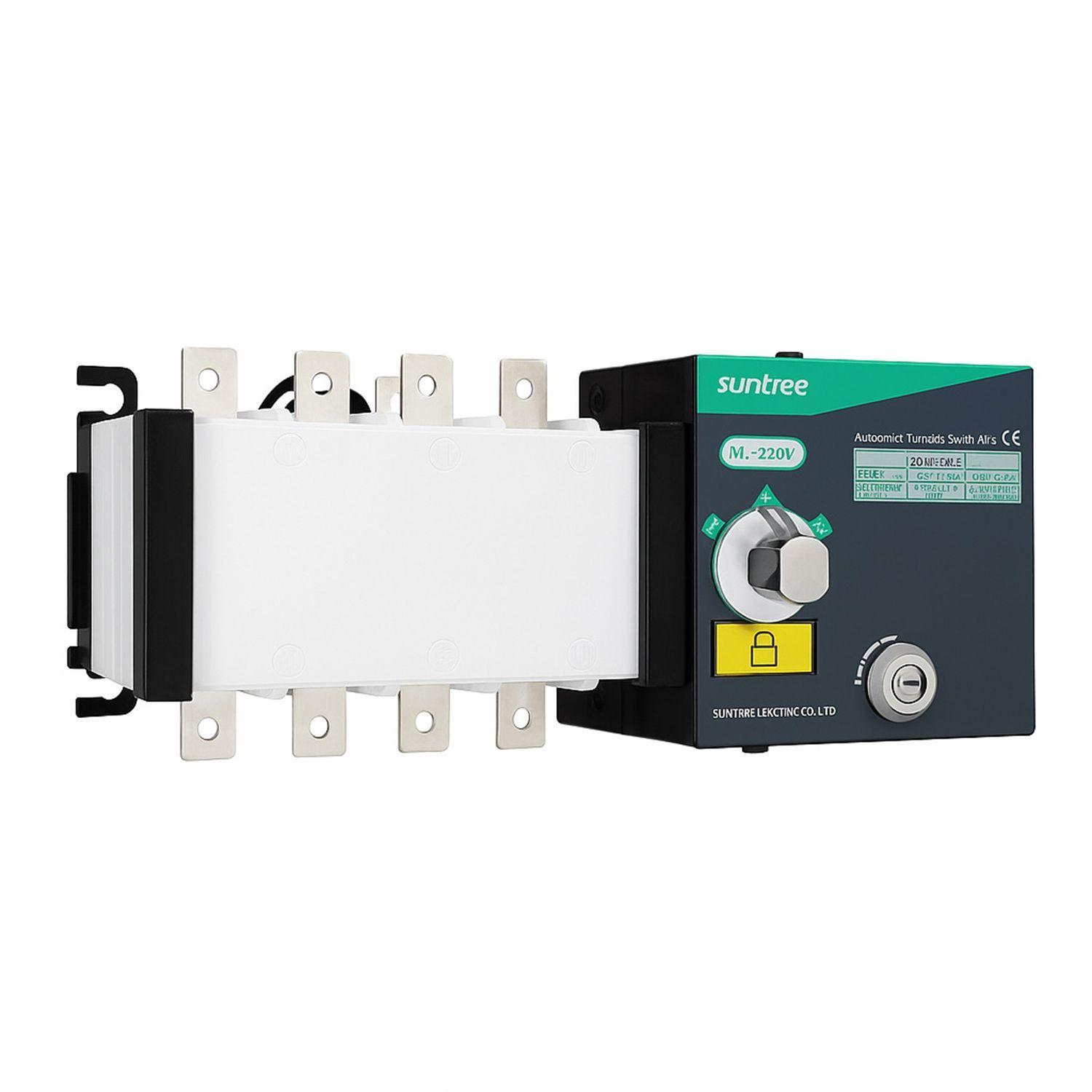 ATS Interruptor de Transferencia Automática SQ8P-63A 4P Suntree-2