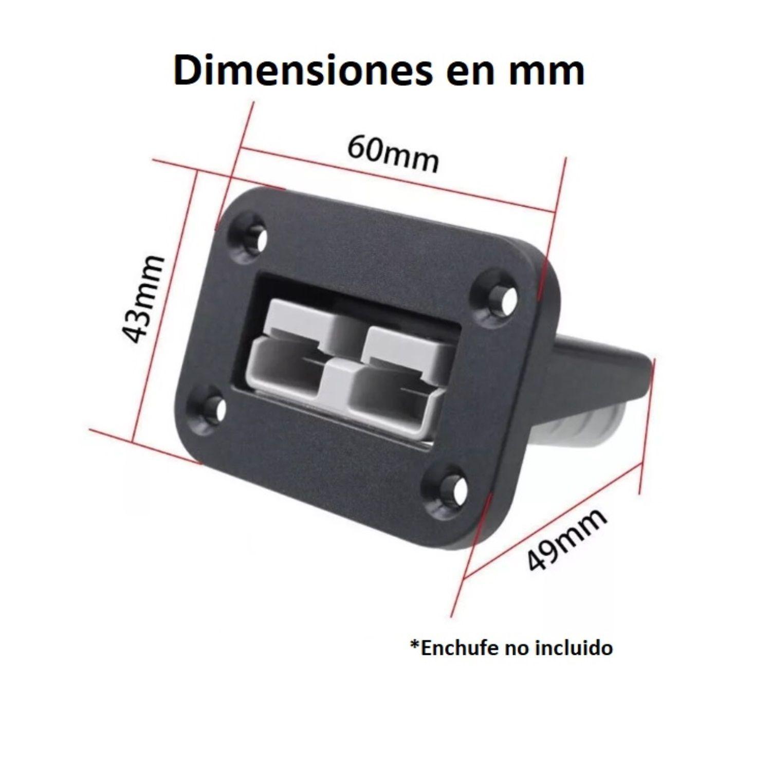 Soporte Panel Para Enchufe Anderson Sb50-2