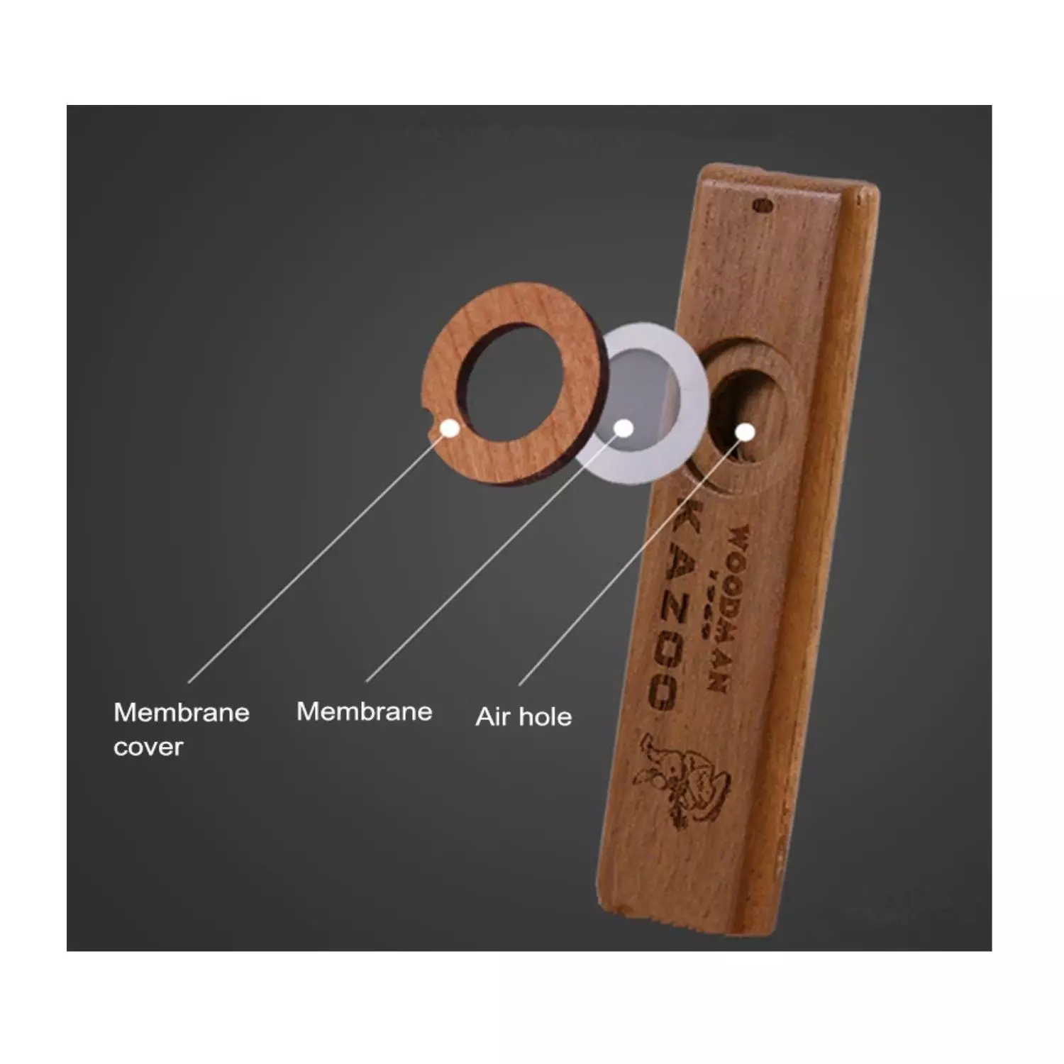 Kazoo Premium Madera Woodman 1969-3