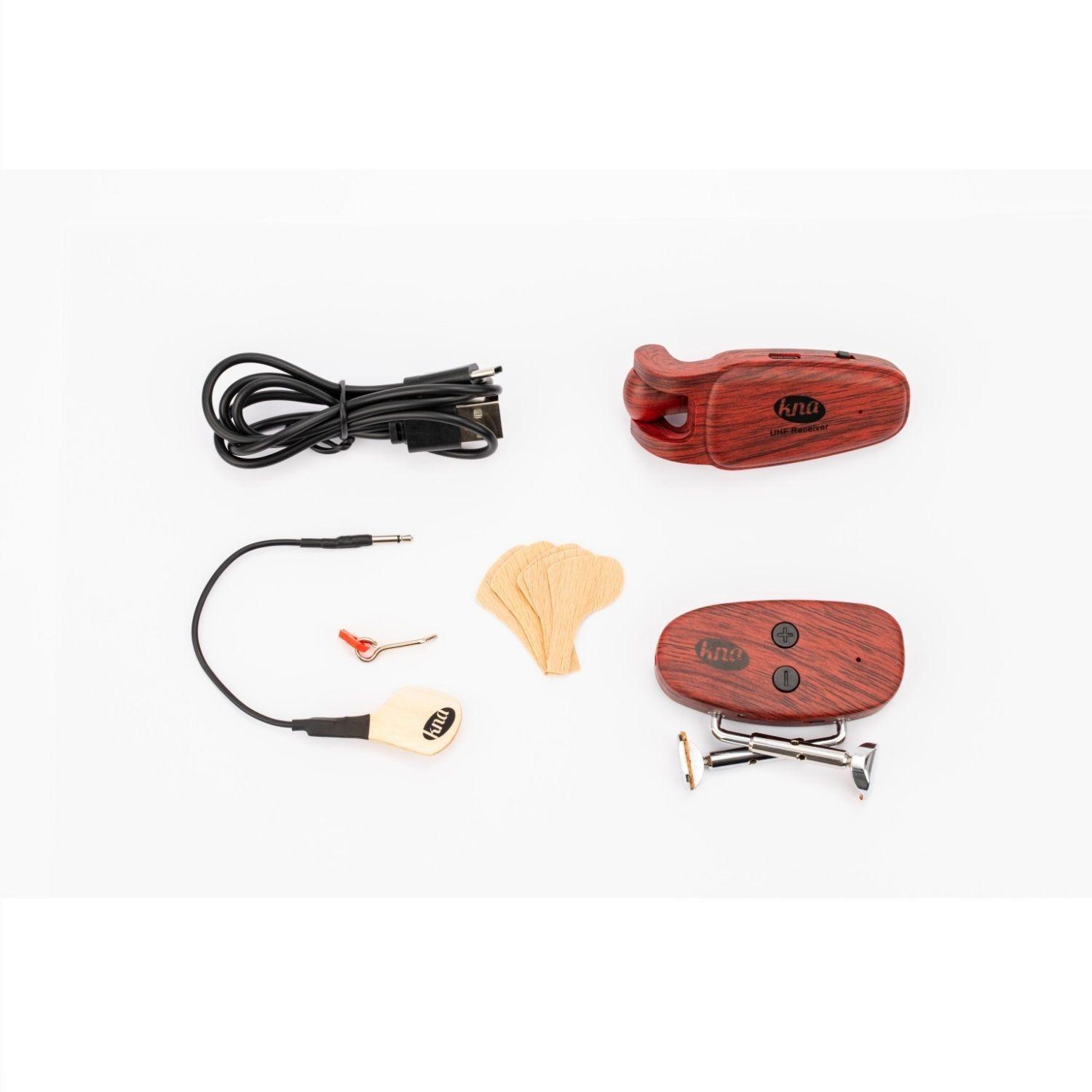 Pastilla KNA MP-Wi piezoeléctrico inalámbrico para mandolina-3