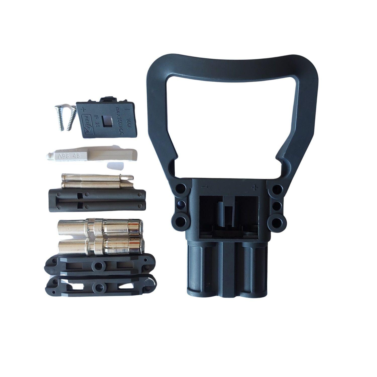 Enchufe SMH DIN160 160A Hembra Con Manilla-2