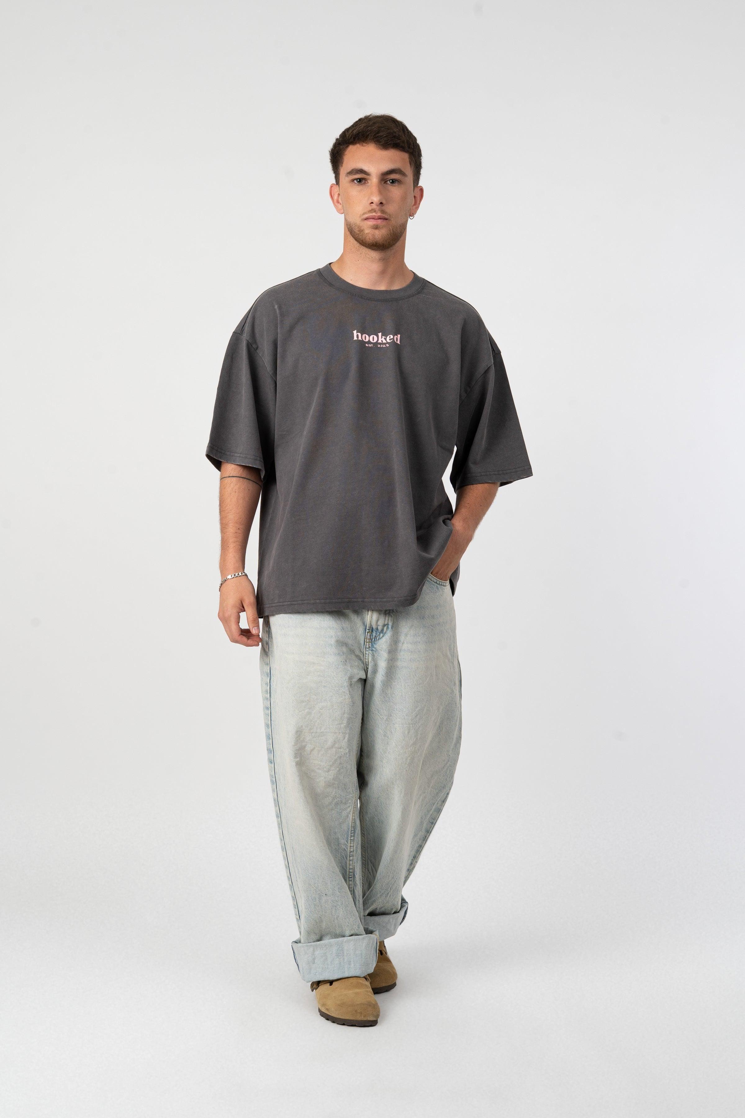 Polera Gris Hooked All-In-6